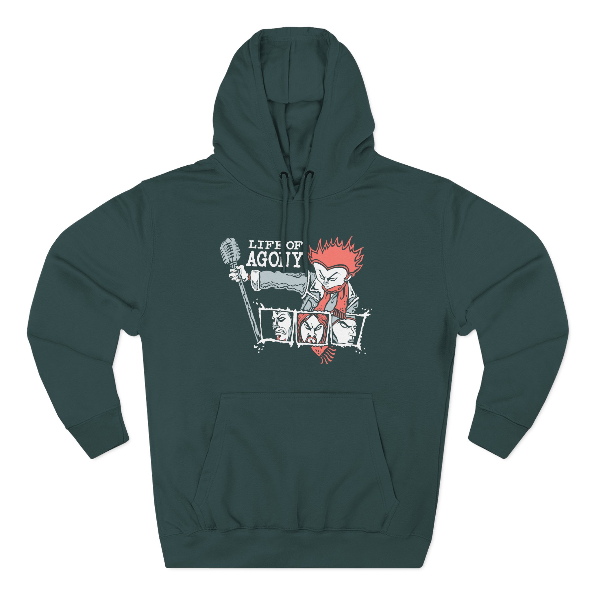 Life of Agony Three-Panel Fleece Hoodie