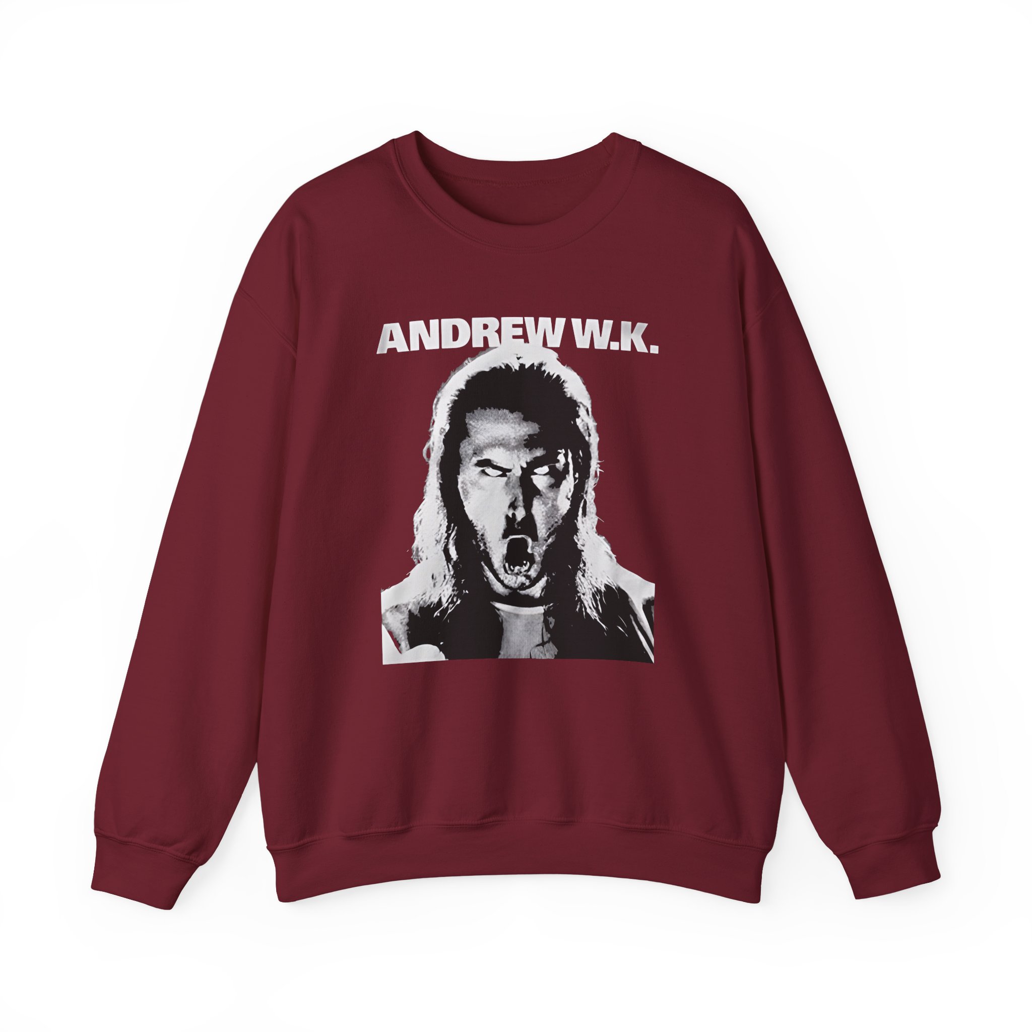 Andrew Wk Magician Unisex Heavy Blendâ„¢ Crewneck Sweatshirt