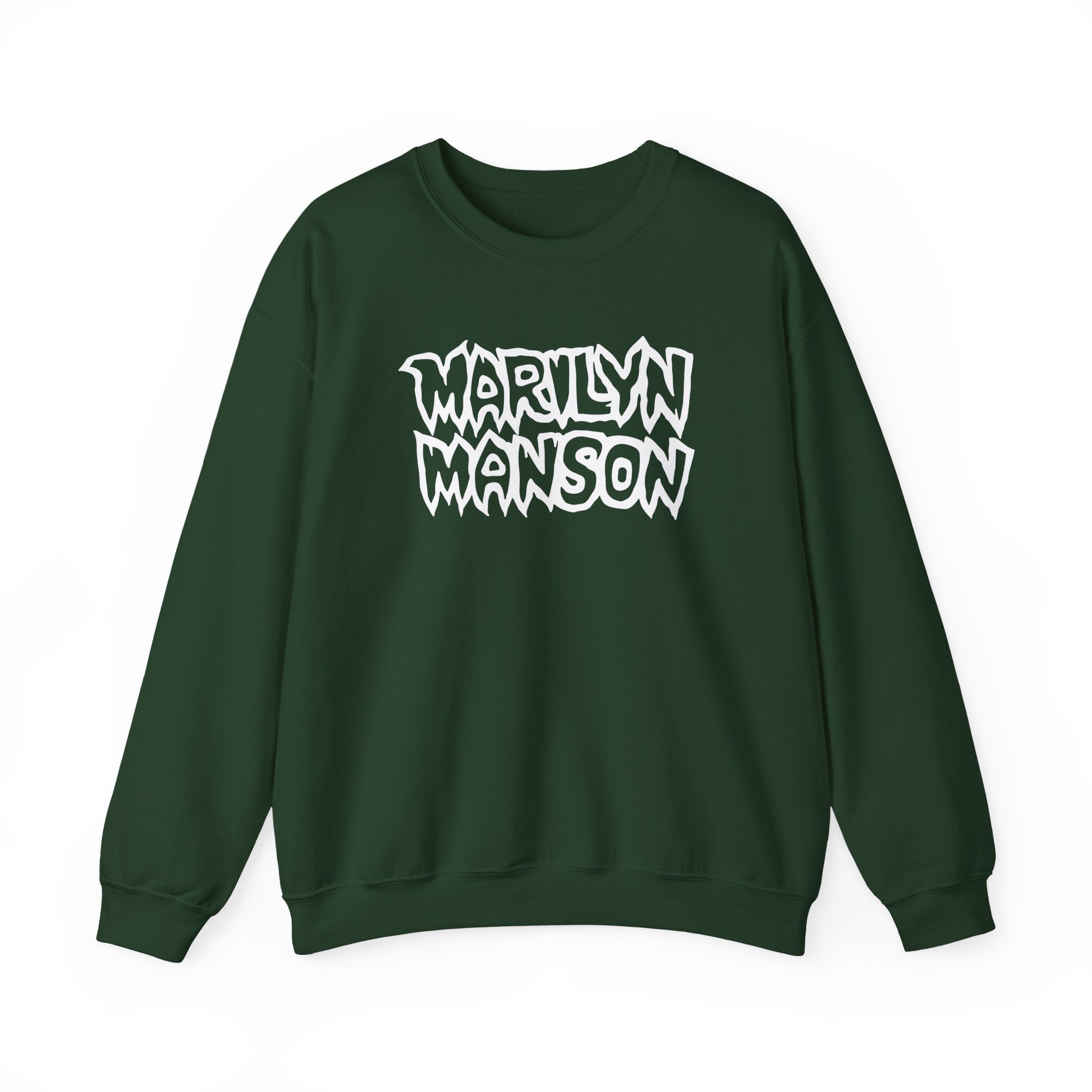 Marilyn Manson Unisex Heavy Blendâ„¢ Crewneck Sweatshirt