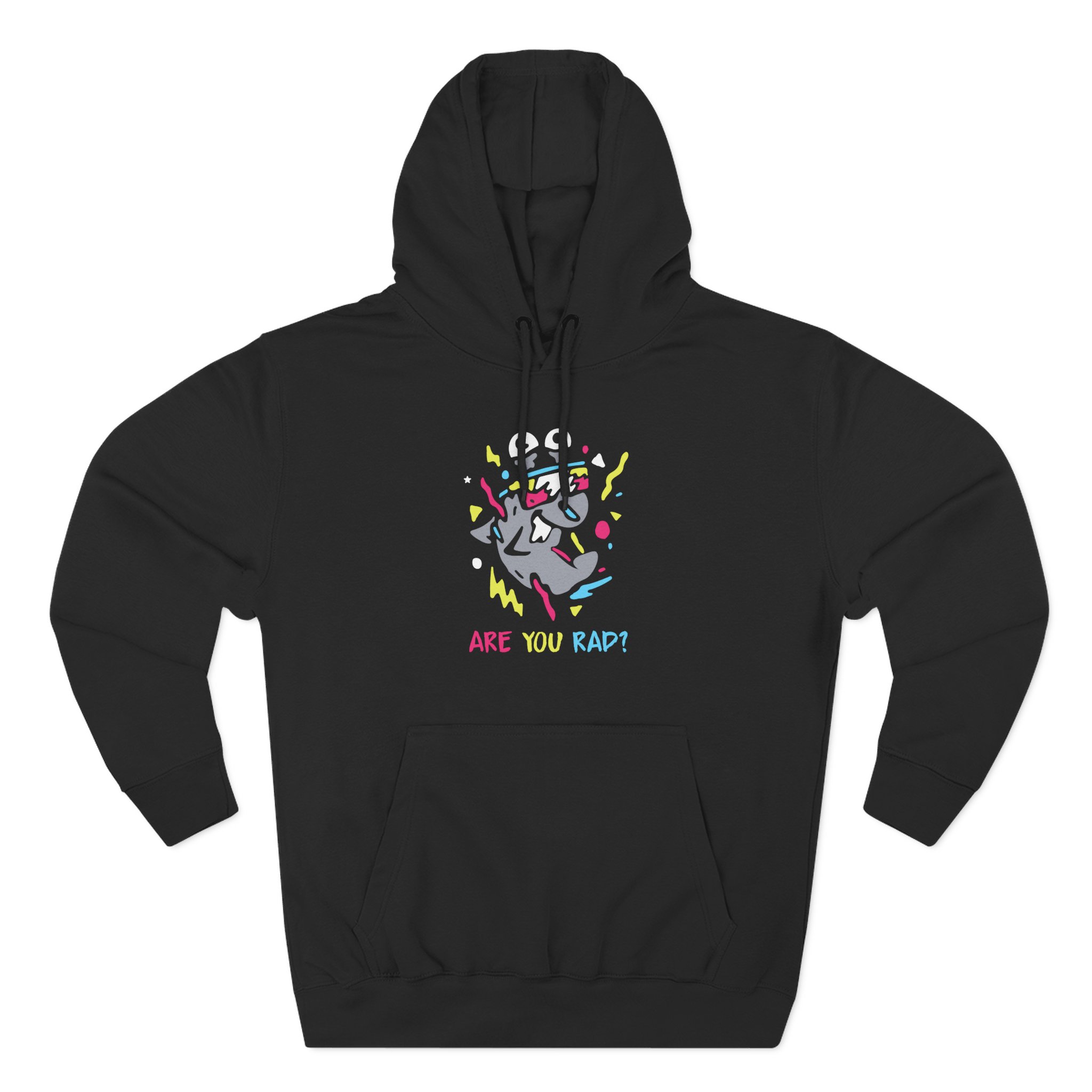 Slogoman Three-Panel Fleece Hoodie