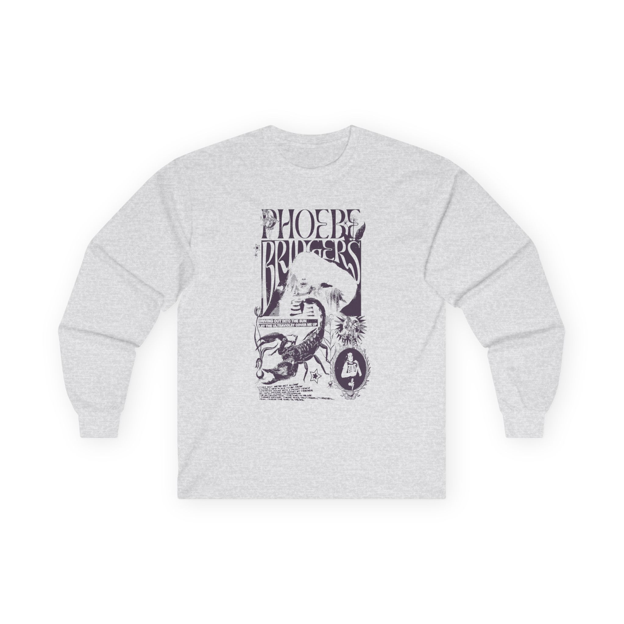 Phoebe Bridgers I Know the End Natural Unisex Ultra Cotton Long Sleeve Tee