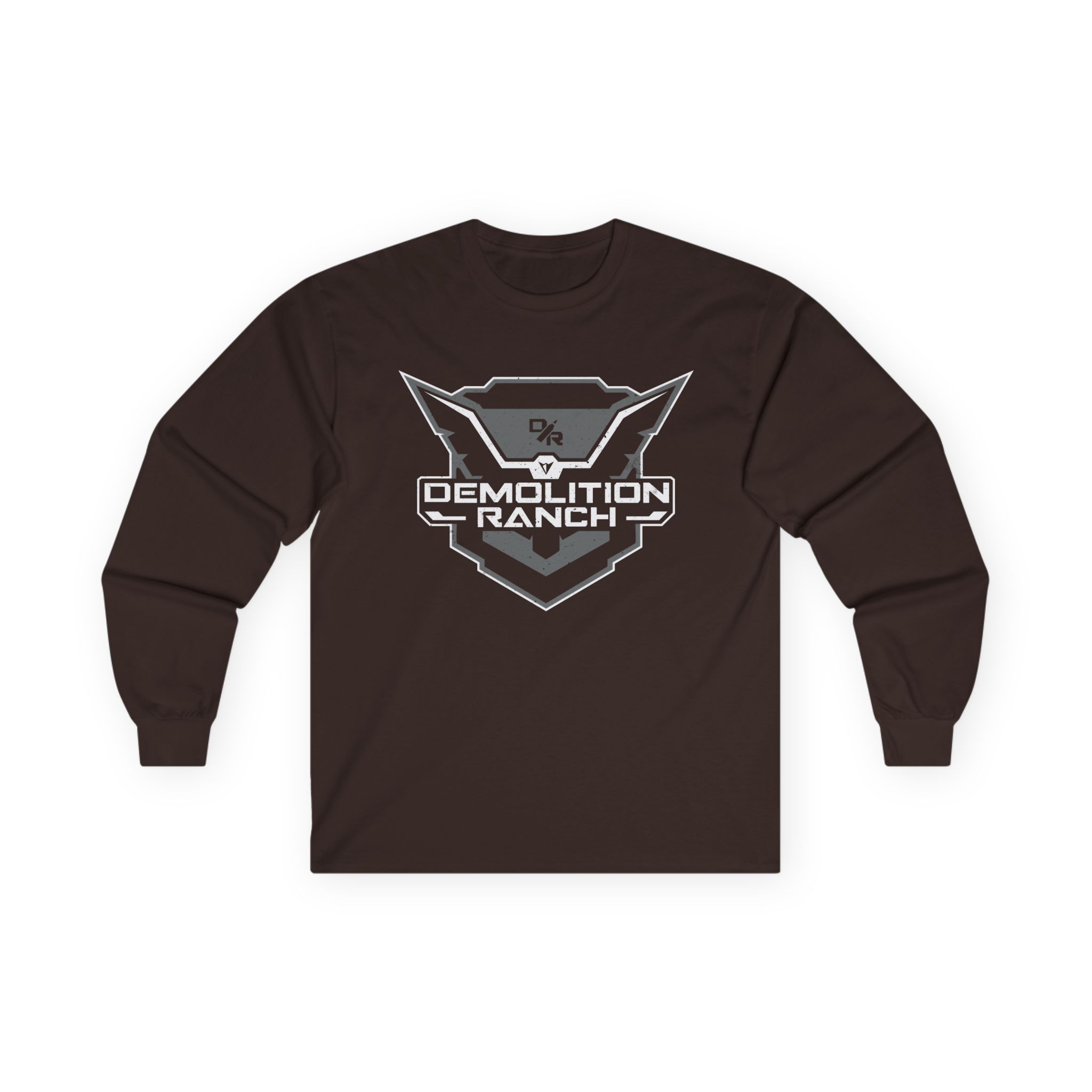 Demolition Ranch Monochrome Shield Unisex Ultra Cotton Long Sleeve Tee
