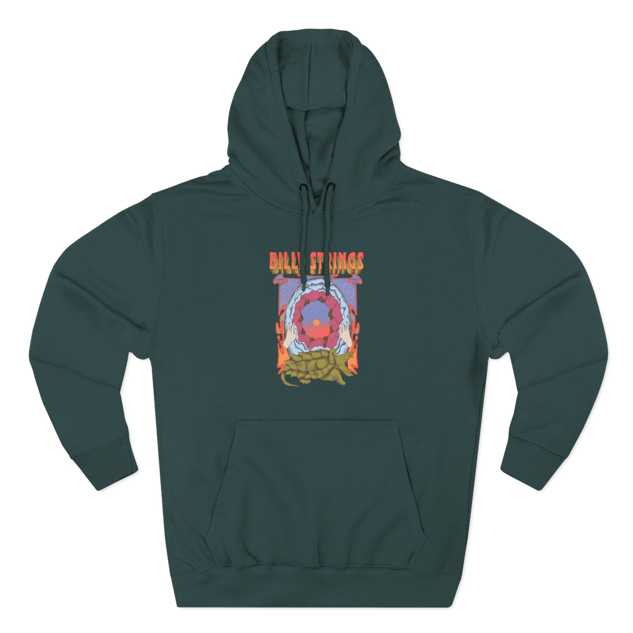 Billy Strings Snapping Turtle Three-Panel Fleece Hoodie