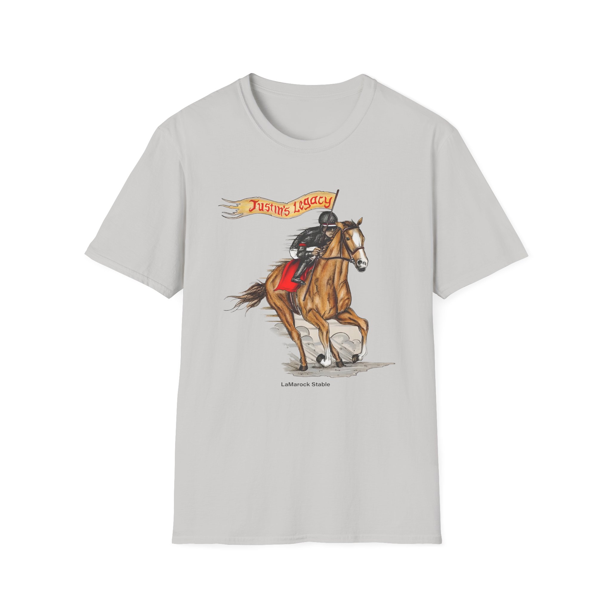 Arcangel Justin's Legacy Lamarock Stable Unisex Softstyle T-Shirt