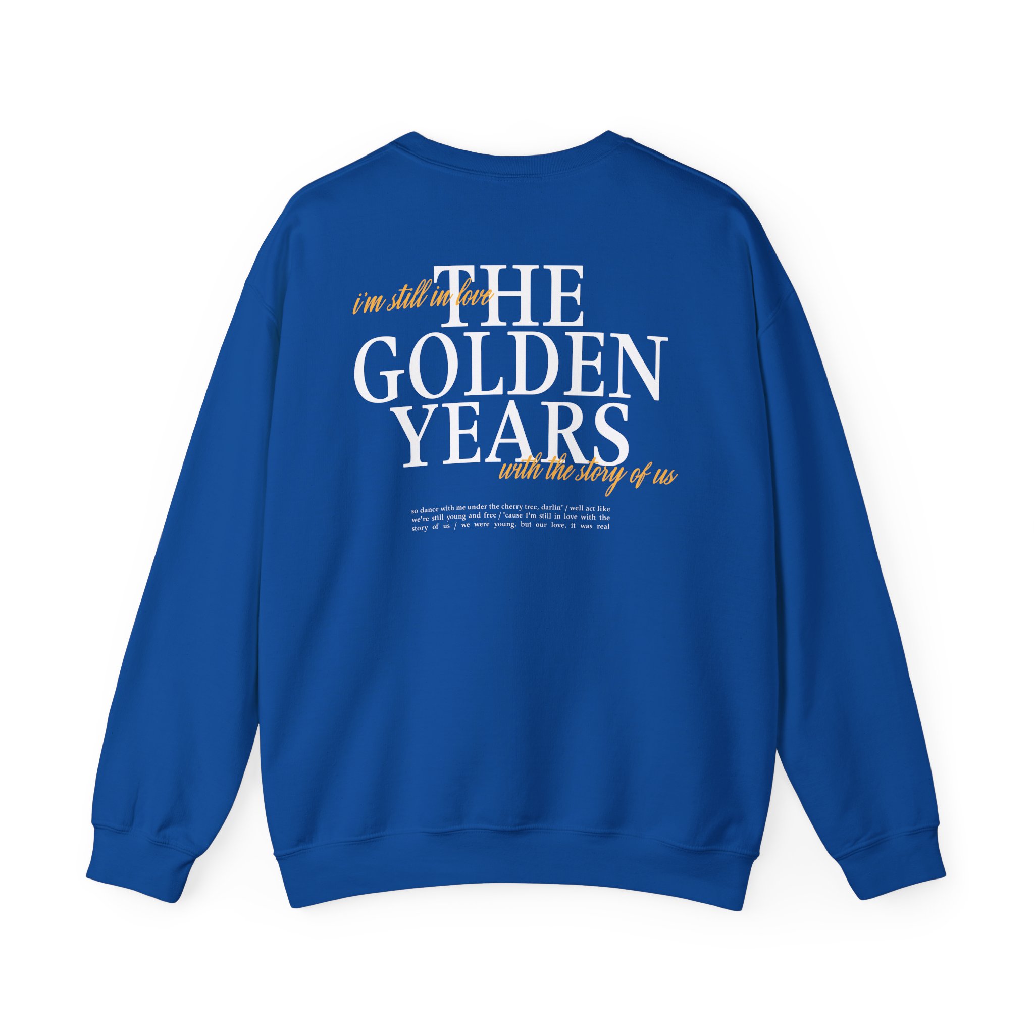 Joshua Bassett Lyric Unisex Heavy Blendâ„¢ Crewneck Sweatshirt