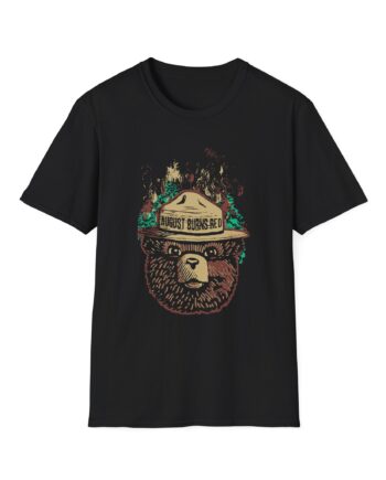 August Burns Red Smokey The Bear Unisex Softstyle T-Shirt
