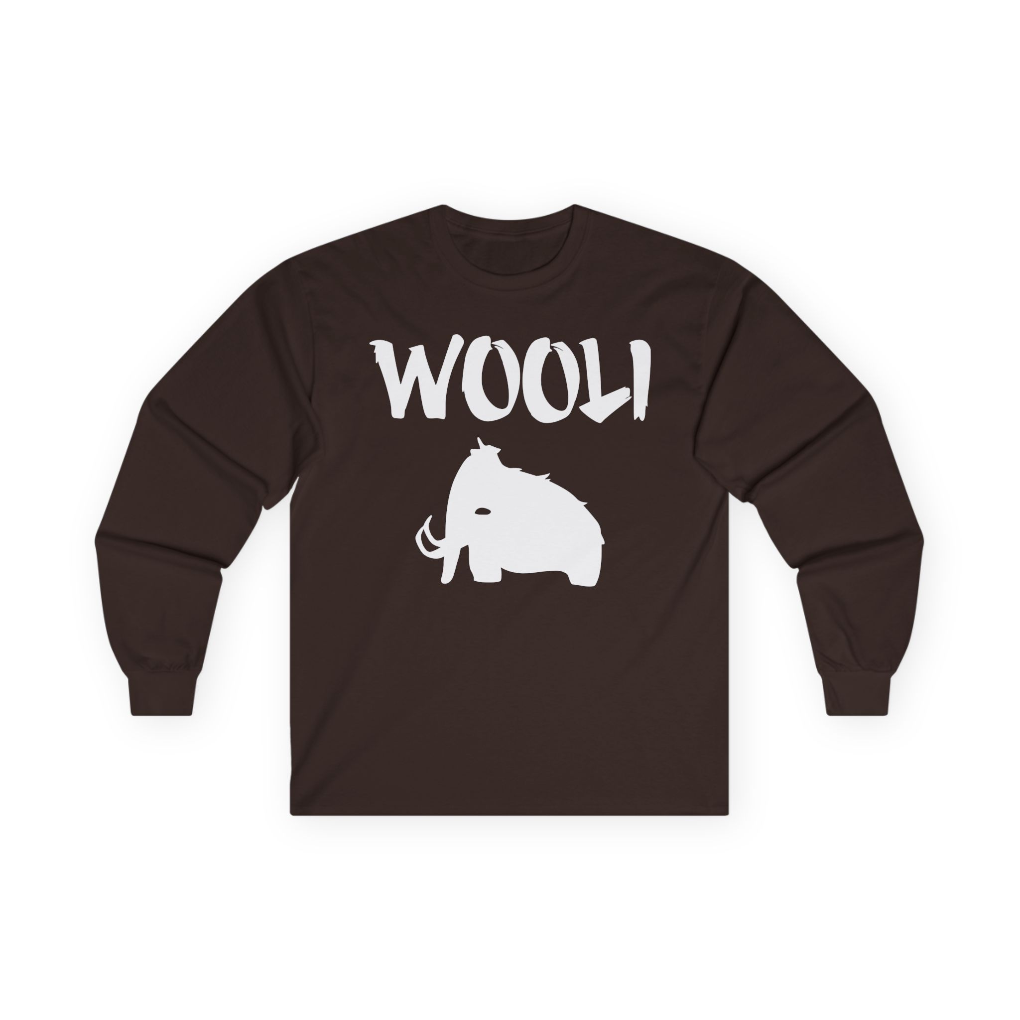 Wooli Logo Unisex Ultra Cotton Long Sleeve Tee