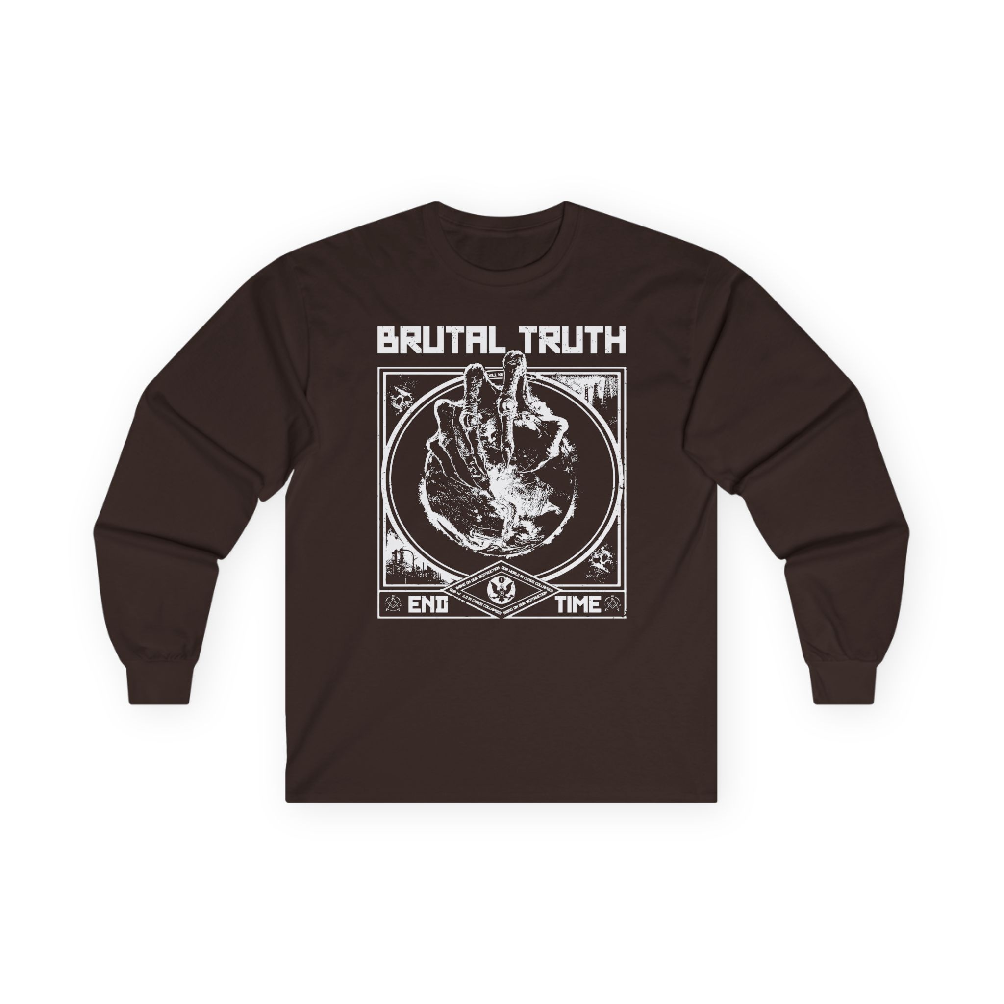 Brutal Truth End Time Unisex Ultra Cotton Long Sleeve Tee