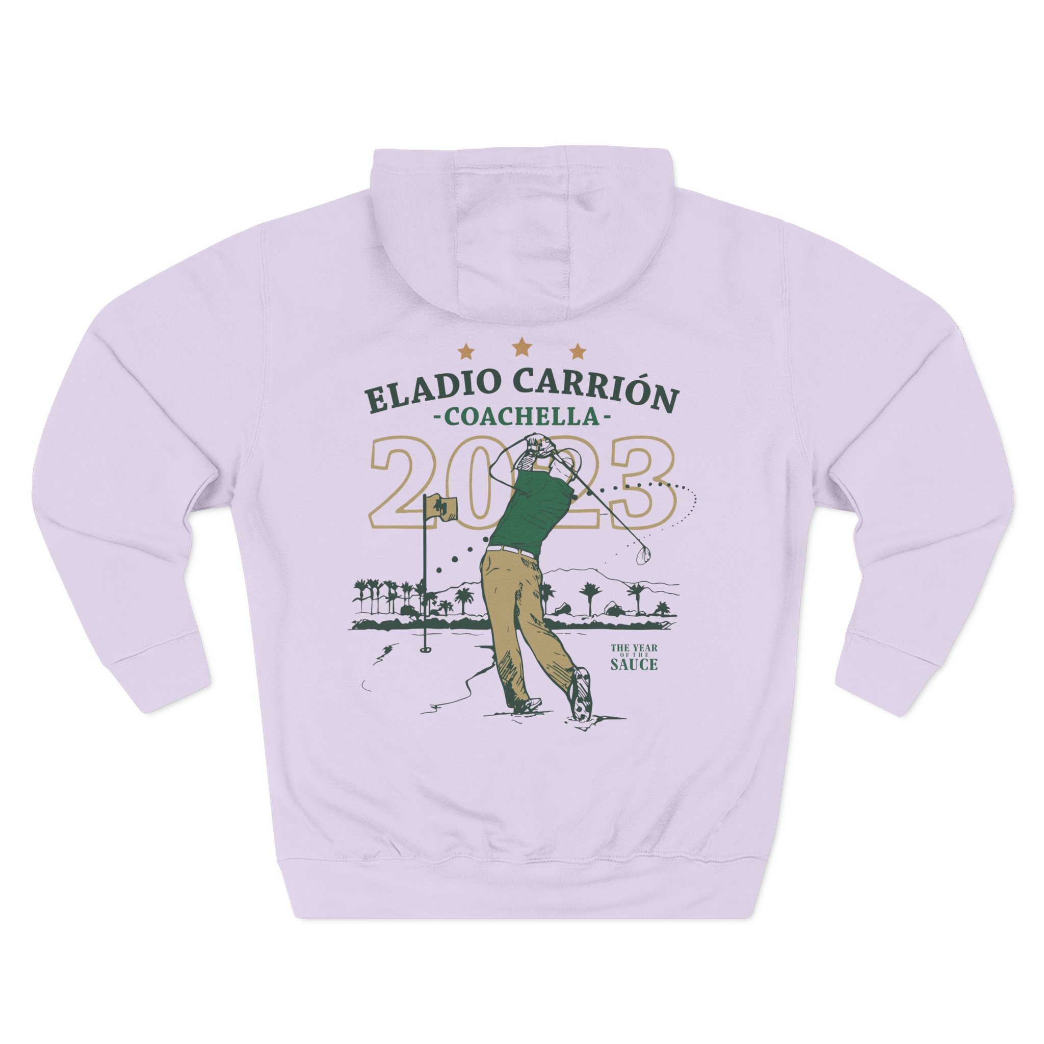 Eladio Carrion Coachella Three-Panel Fleece Hoodie