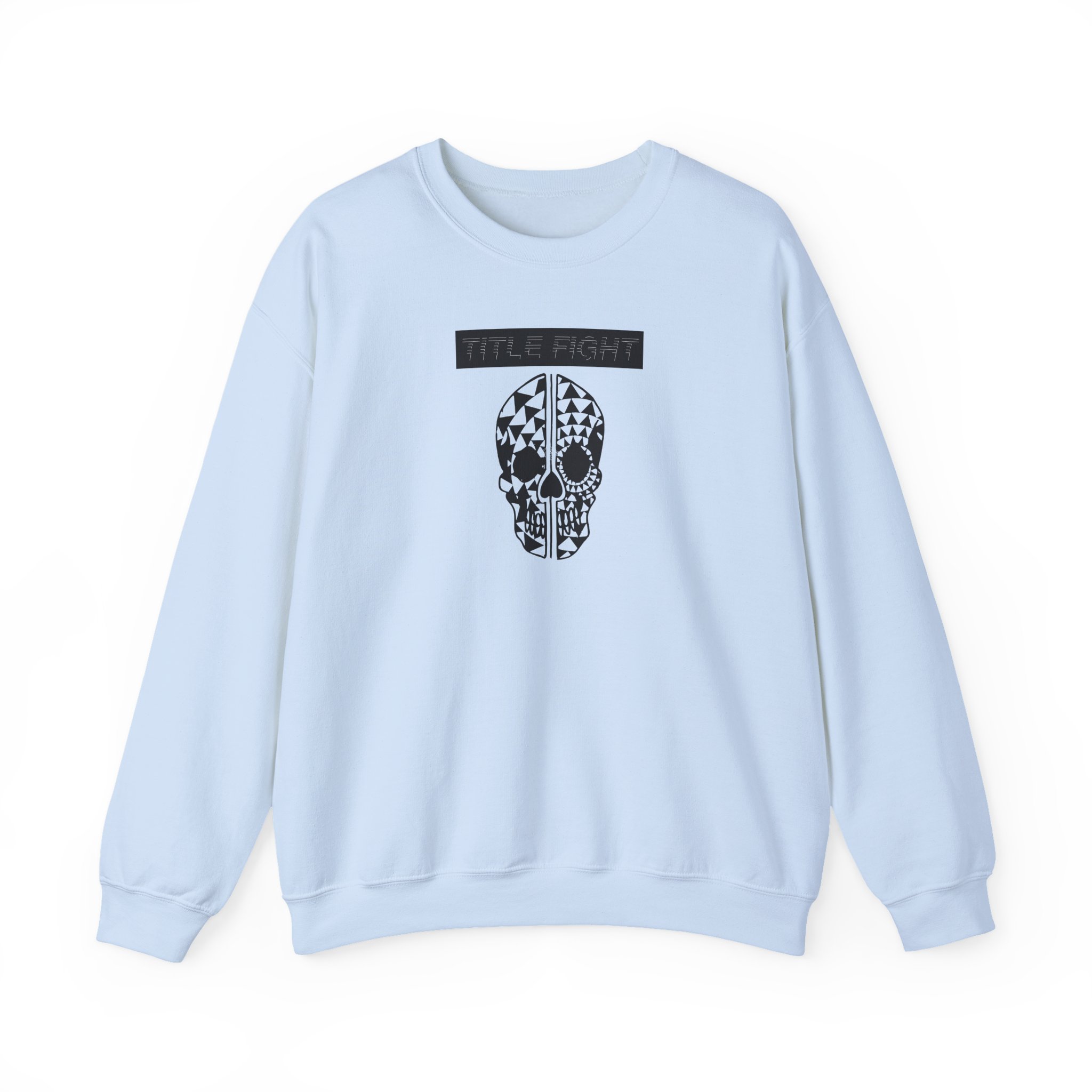 Title Fight Split Skull Unisex Heavy Blendâ„¢ Crewneck Sweatshirt