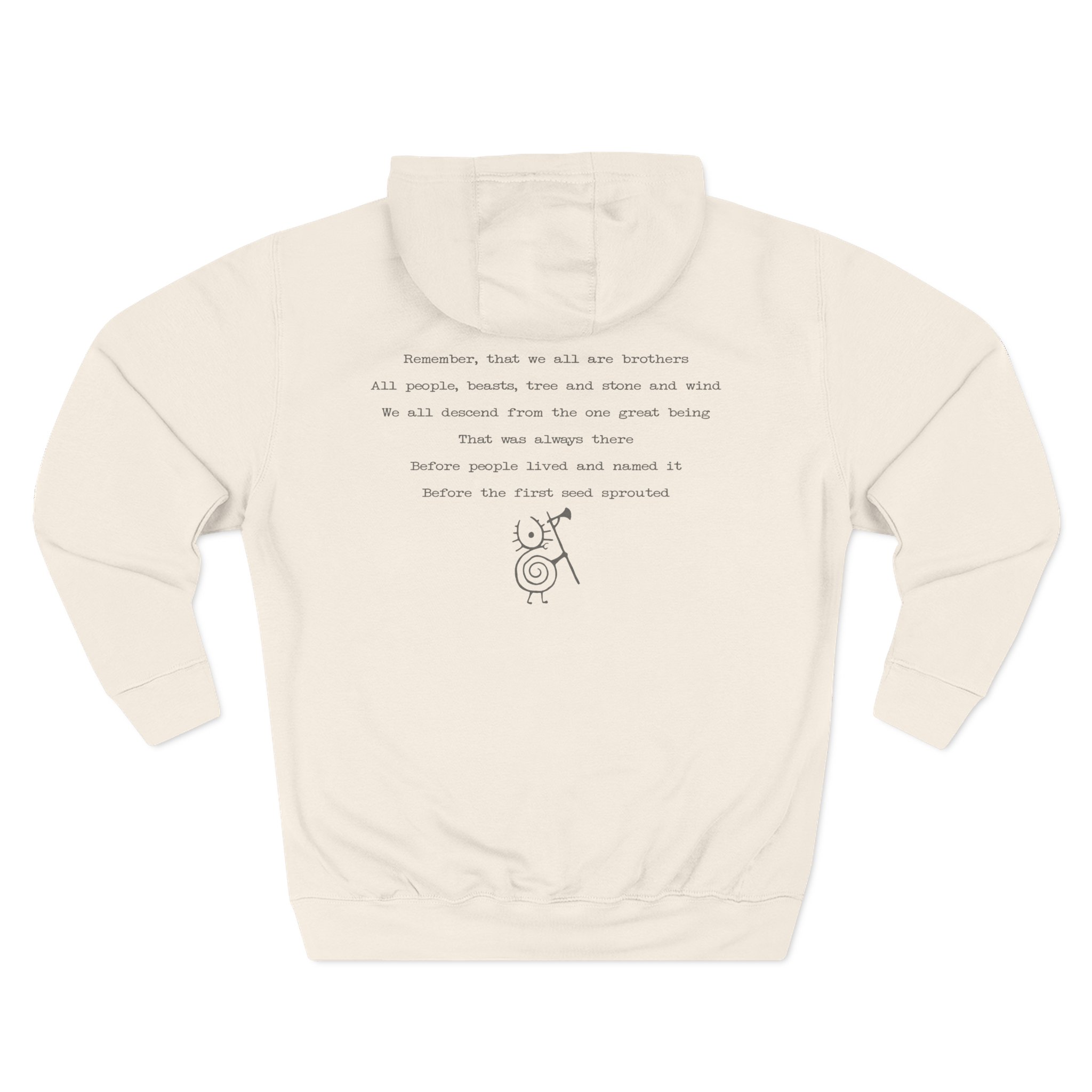 Heilung Remember Three-Panel Fleece Hoodie