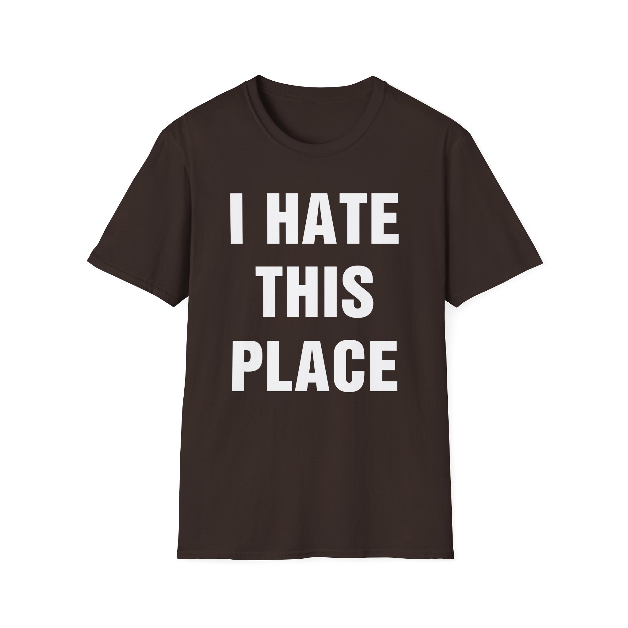 Hot Water Music I Hate This Place Unisex Softstyle T-Shirt