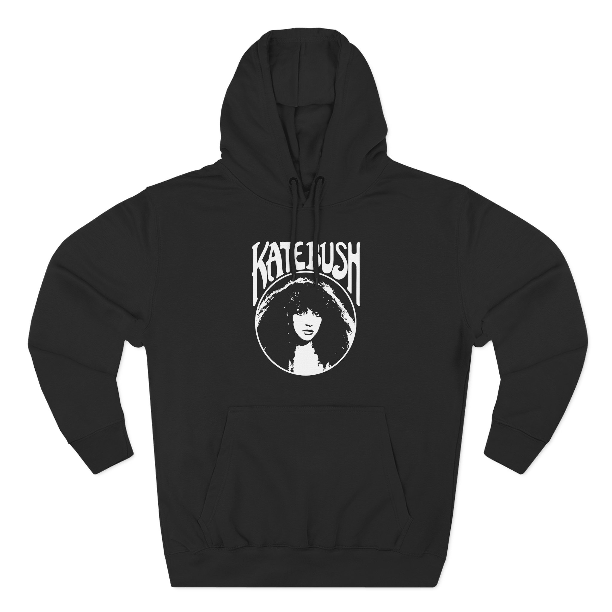Kate Bush Circle Logo Three-Panel Fleece Hoodie