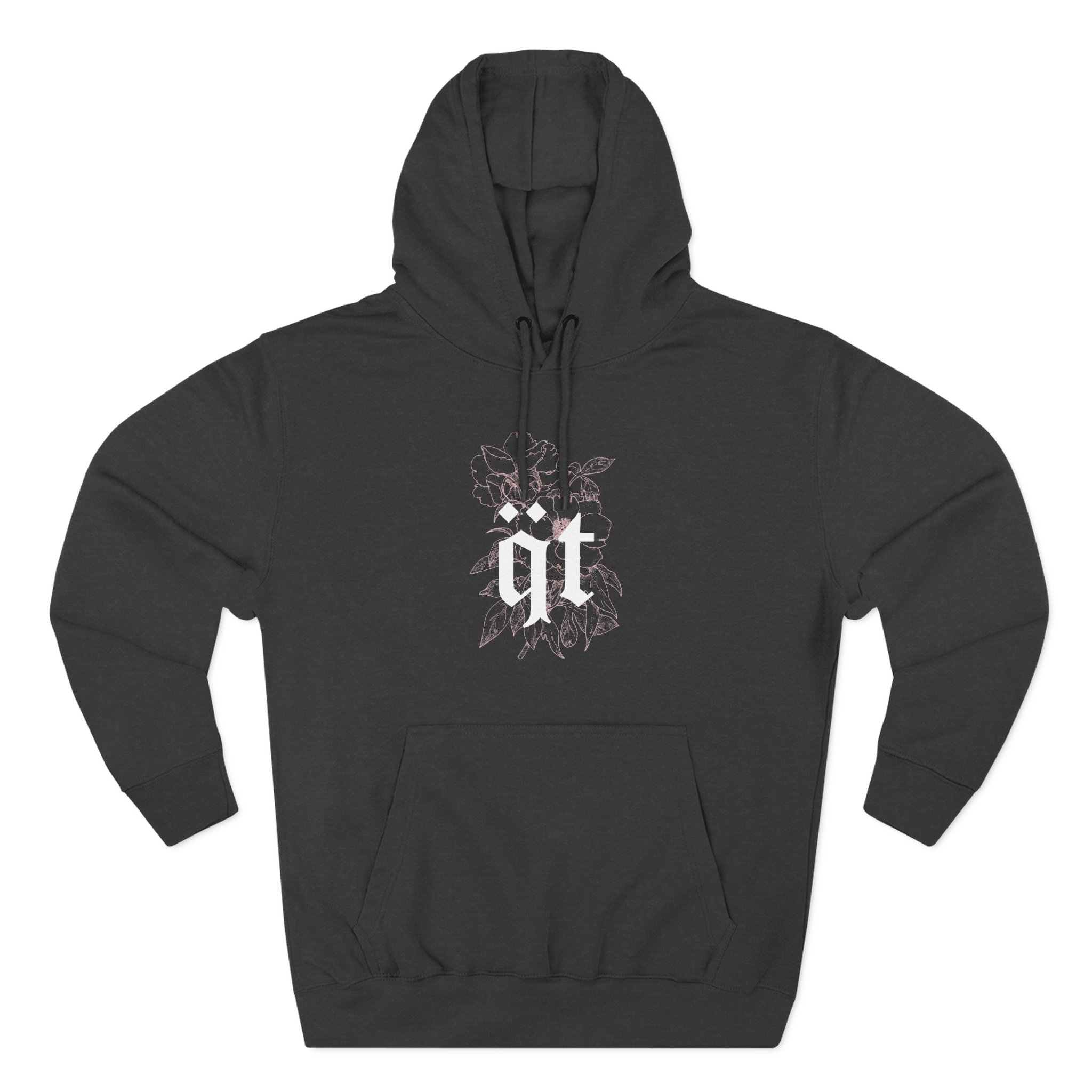 Qtcinderella Three-Panel Fleece Hoodie