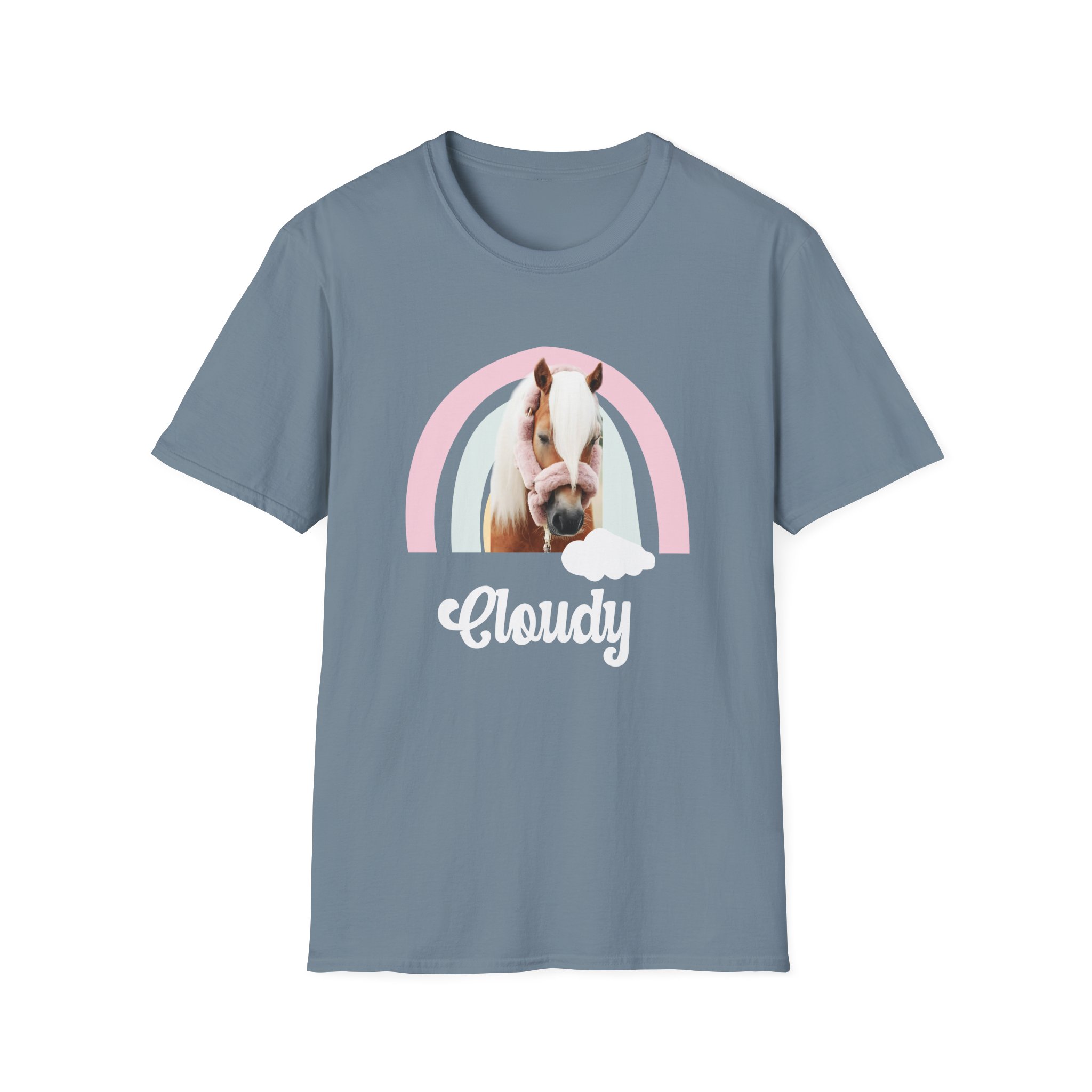 Harlow and Popcorn Unisex Softstyle T-Shirt