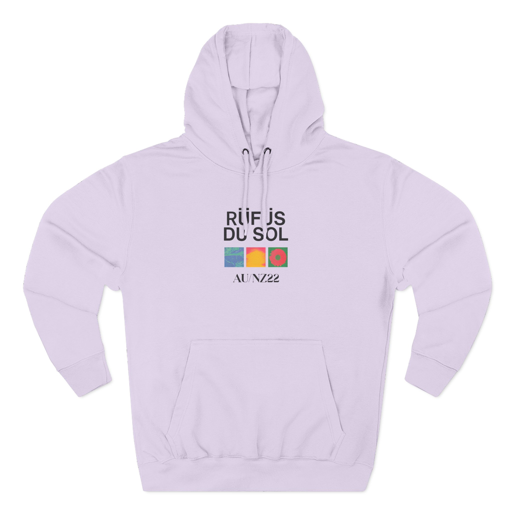 Rufus Du Sol Three-Panel Fleece Hoodie
