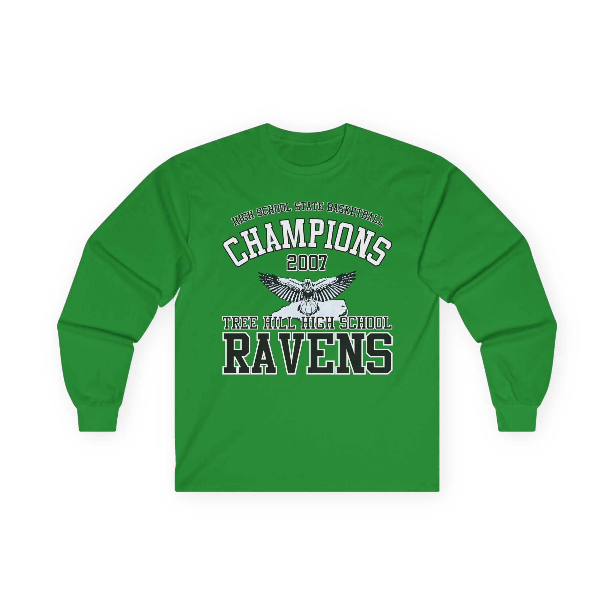 Tree Hill Ravens High School Champions One Tree Hill Unisex Ultra Cotton Long Sleeve Tee