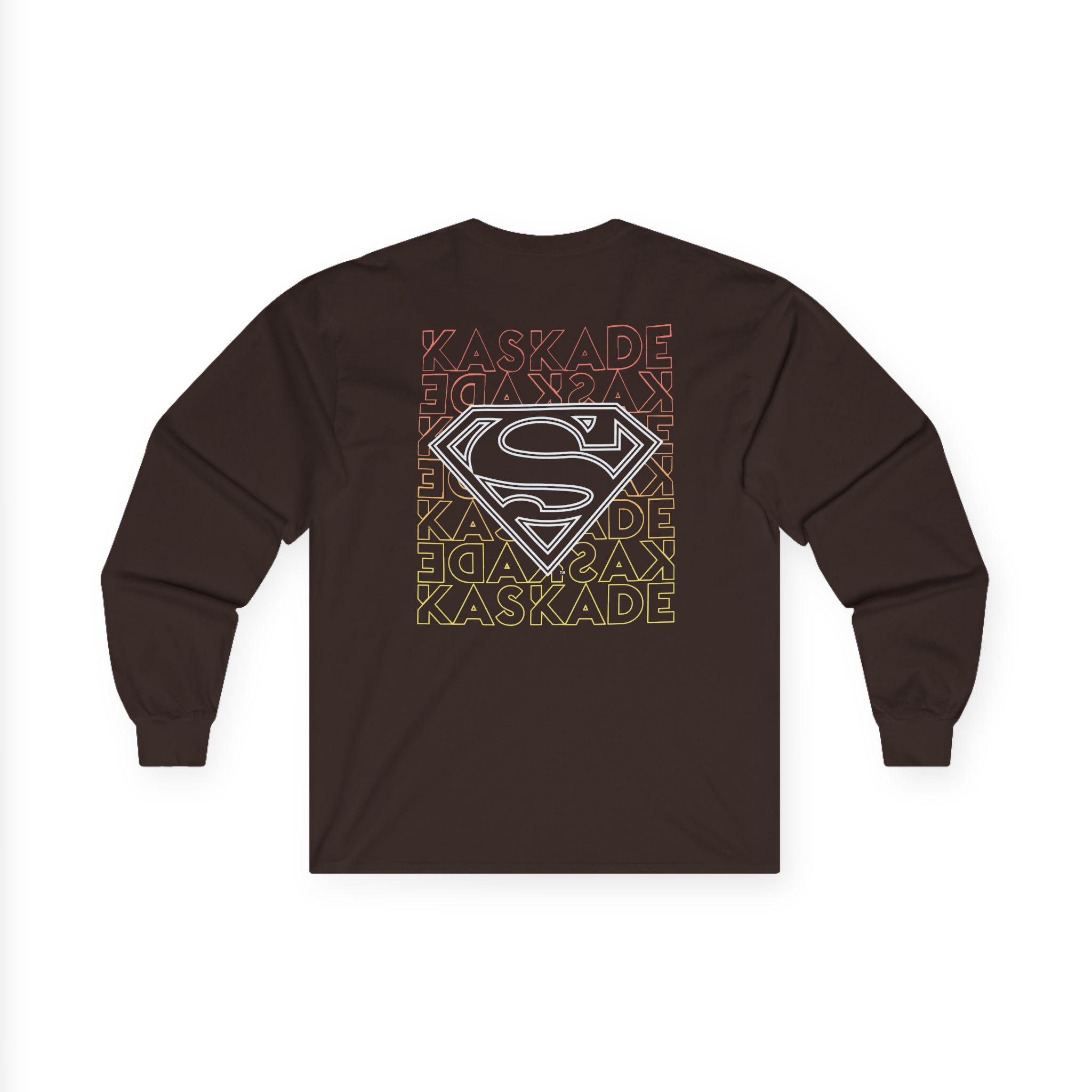 Kaskade X Superman Stacked Unisex Ultra Cotton Long Sleeve Tee