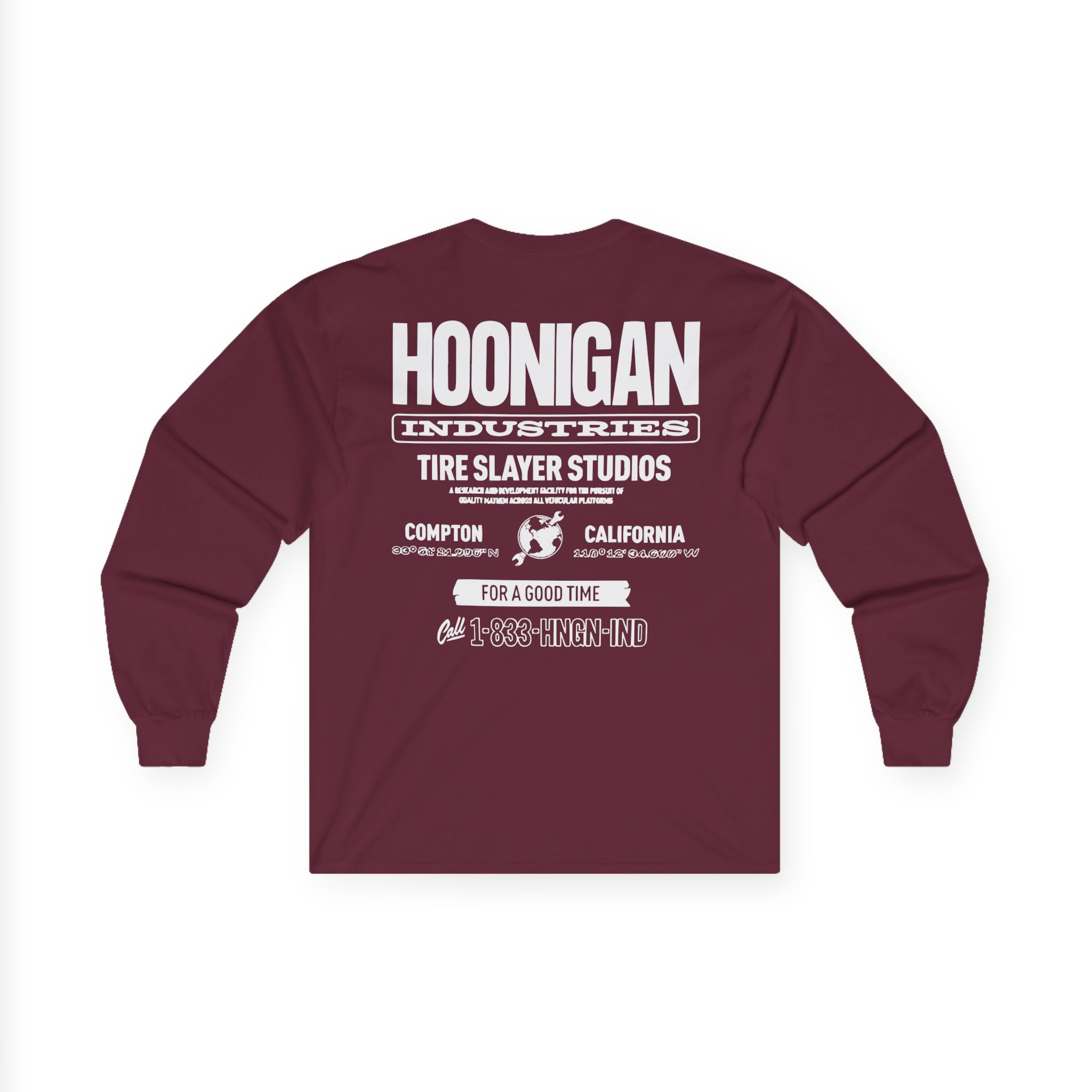 Ken Block Hoonigan Headquarters Unisex Ultra Cotton Long Sleeve Tee