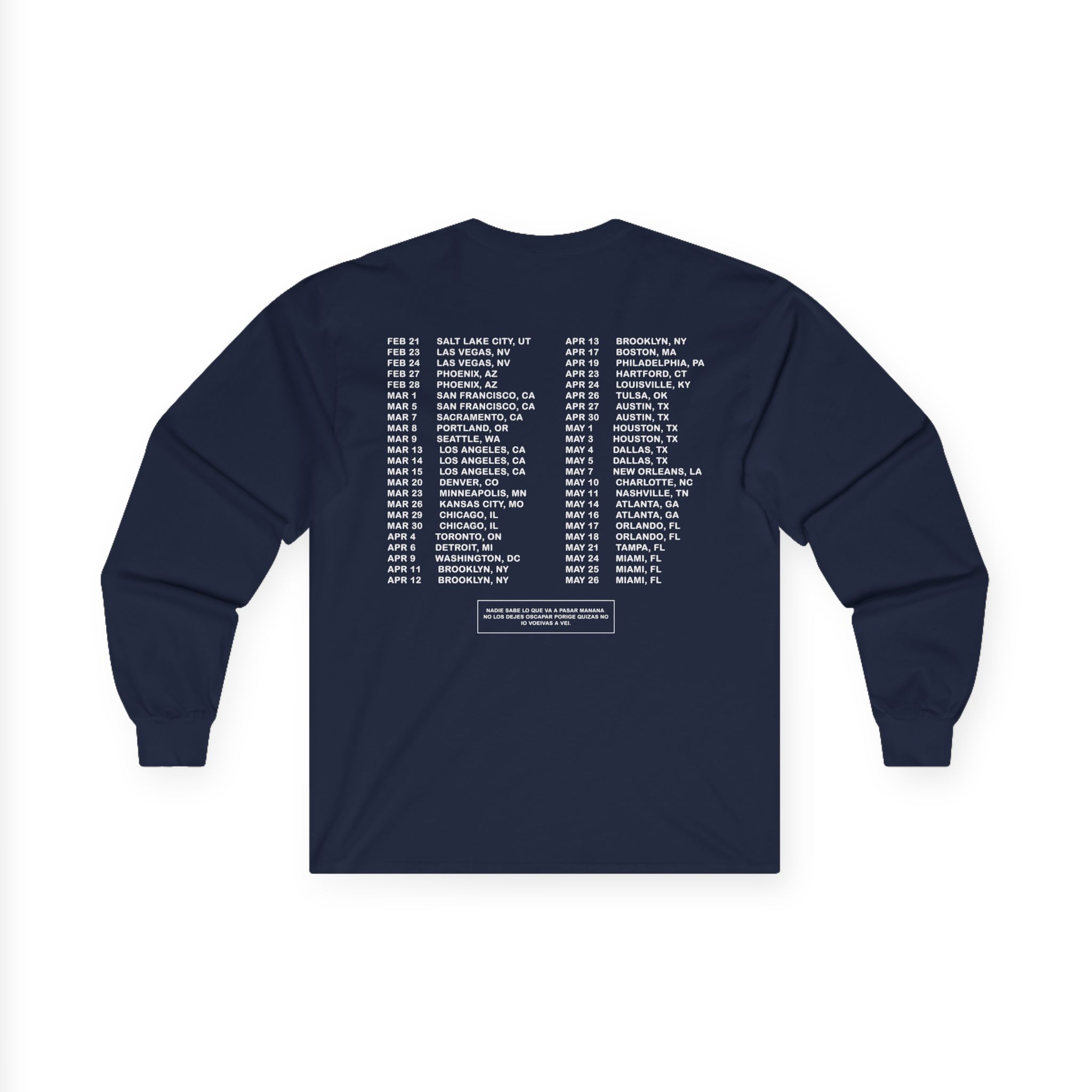 BB Gracias Por Nada Unisex Ultra Cotton Long Sleeve Tee