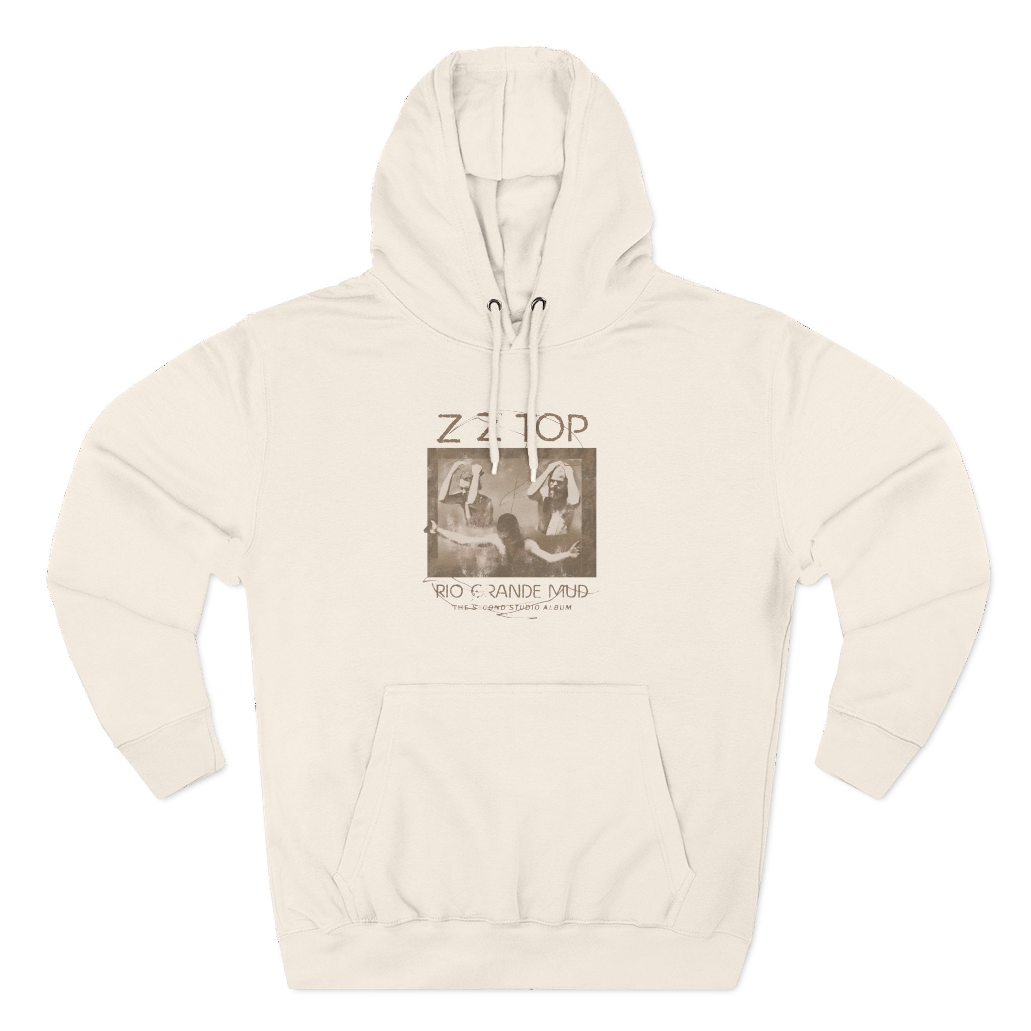 ZZ Top Rio Grande Mud Three-Panel Fleece Hoodie