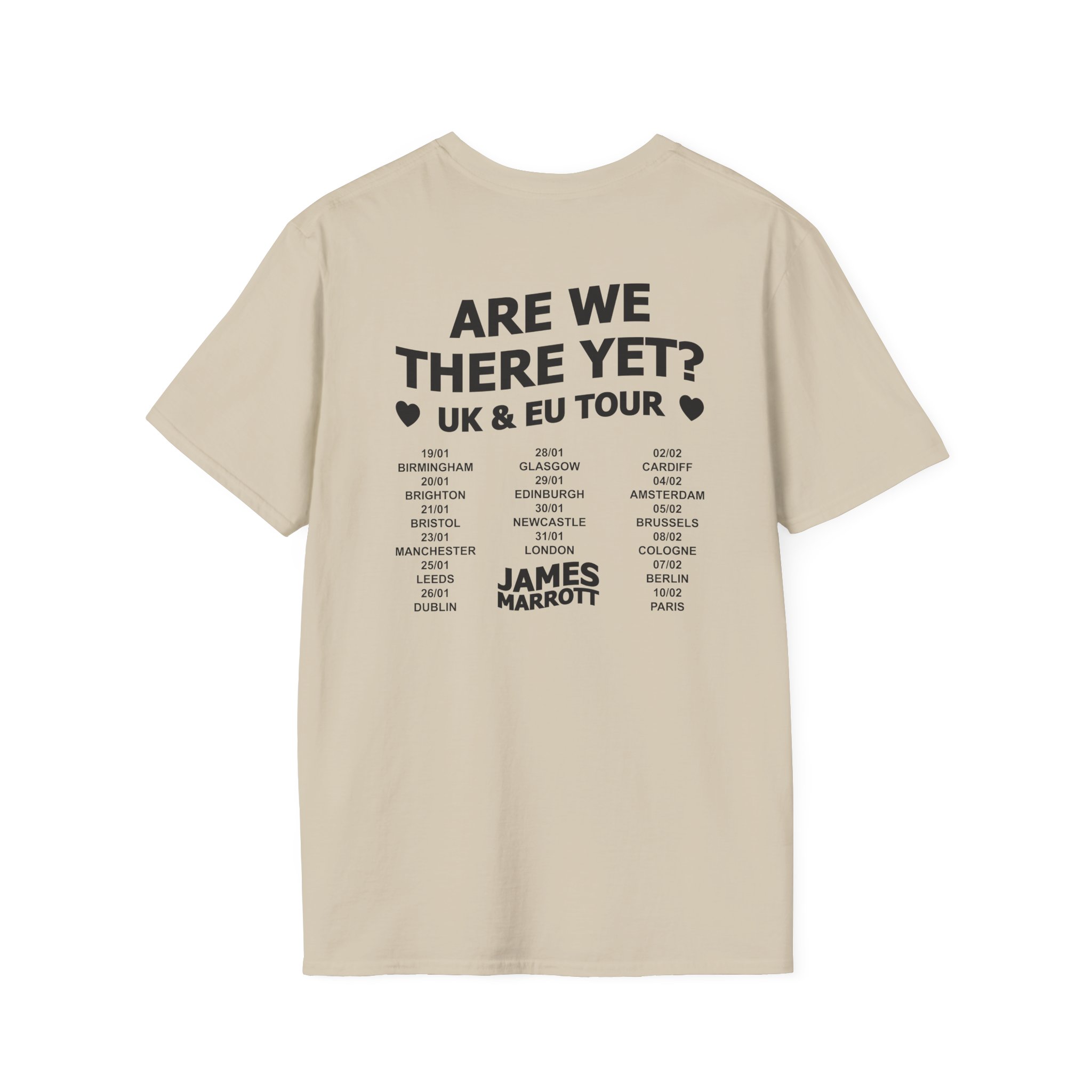 James Marriott 2024 Tour Logo Unisex Softstyle T-Shirt