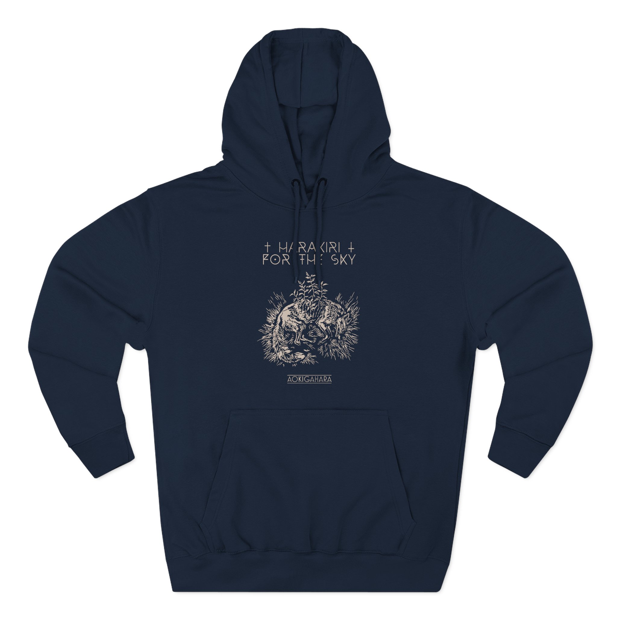 Harakiri for the Sky Aokigahara Three-Panel Fleece Hoodie