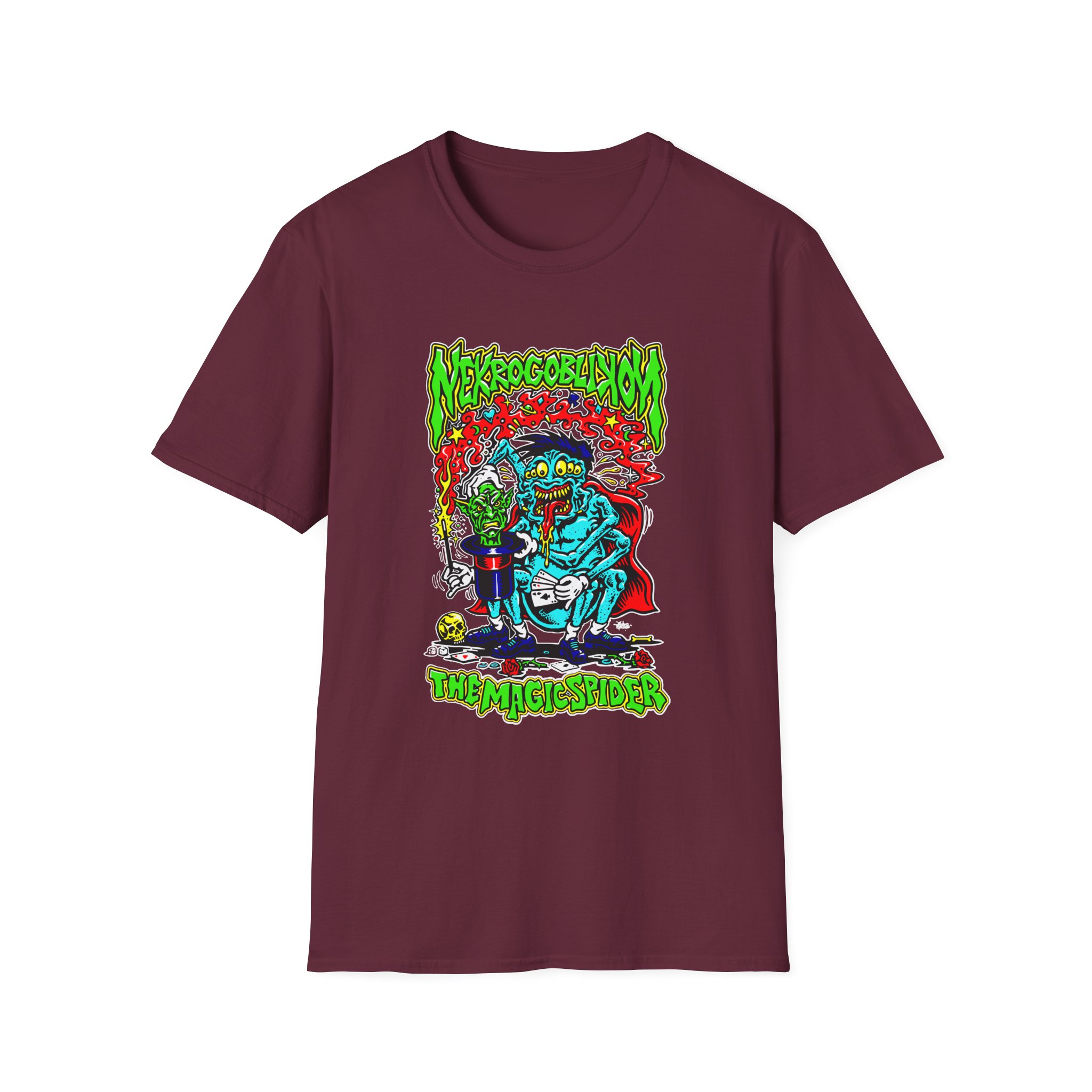 Nekrogoblikon the Magicspider Unisex Softstyle T-Shirt