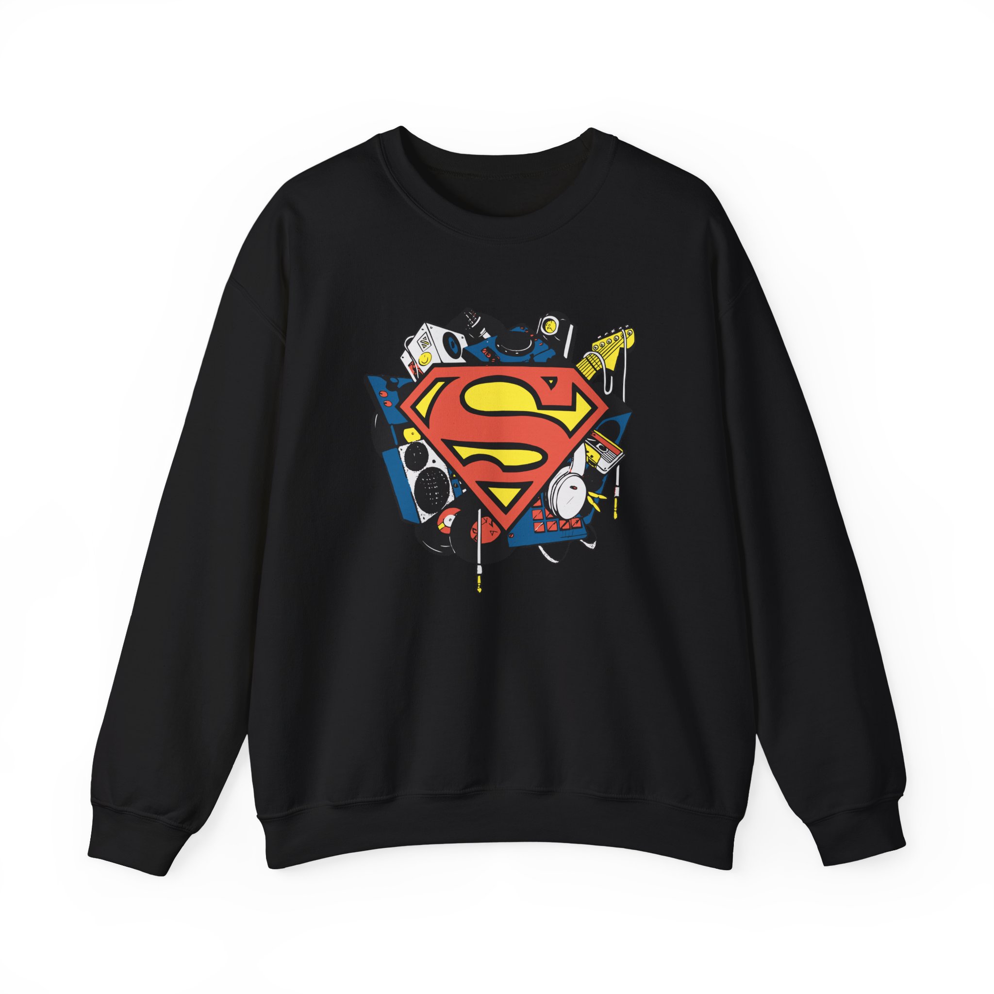 Kaskade X Superman Musician Unisex Heavy Blendâ„¢ Crewneck Sweatshirt