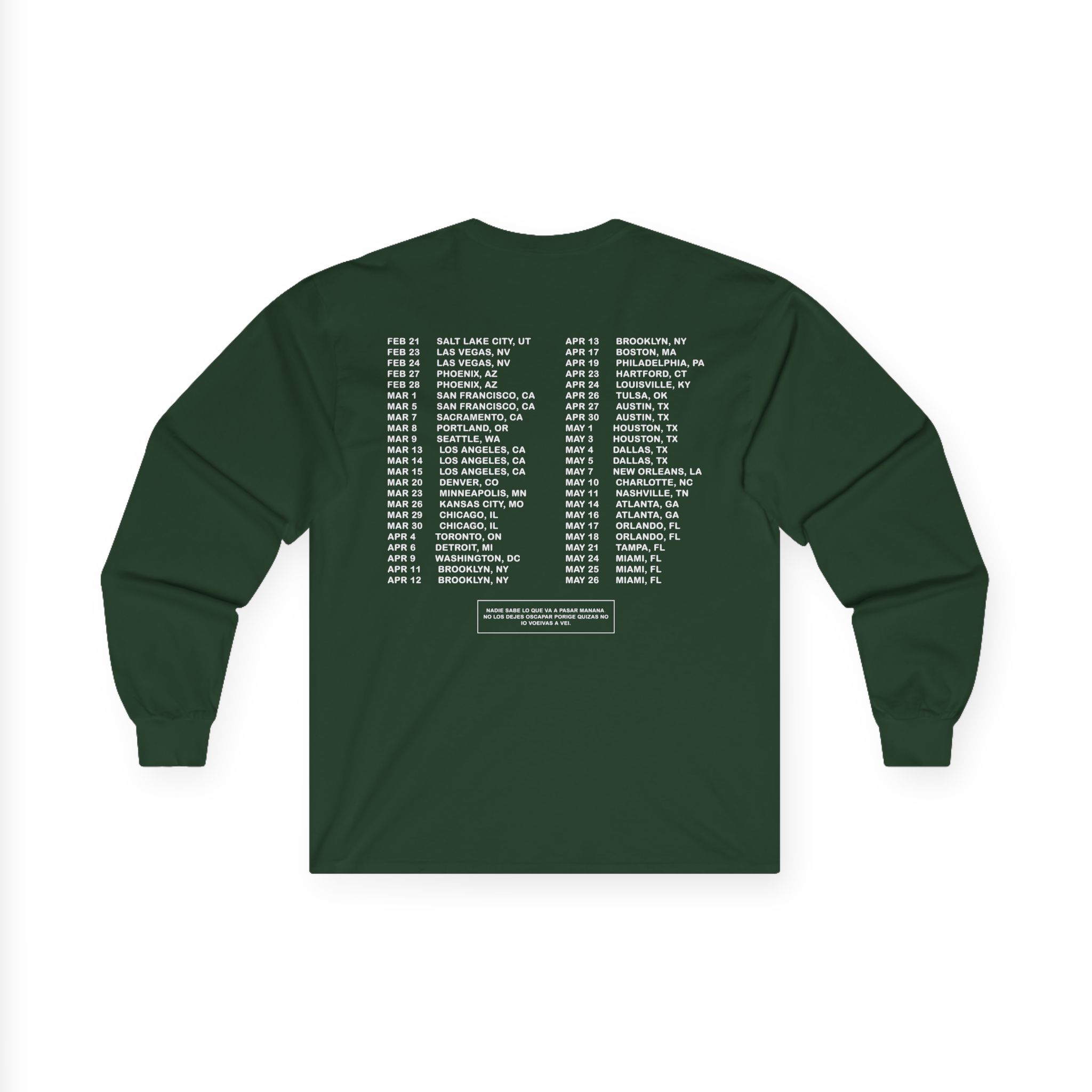 BB Gracias Por Nada Unisex Ultra Cotton Long Sleeve Tee