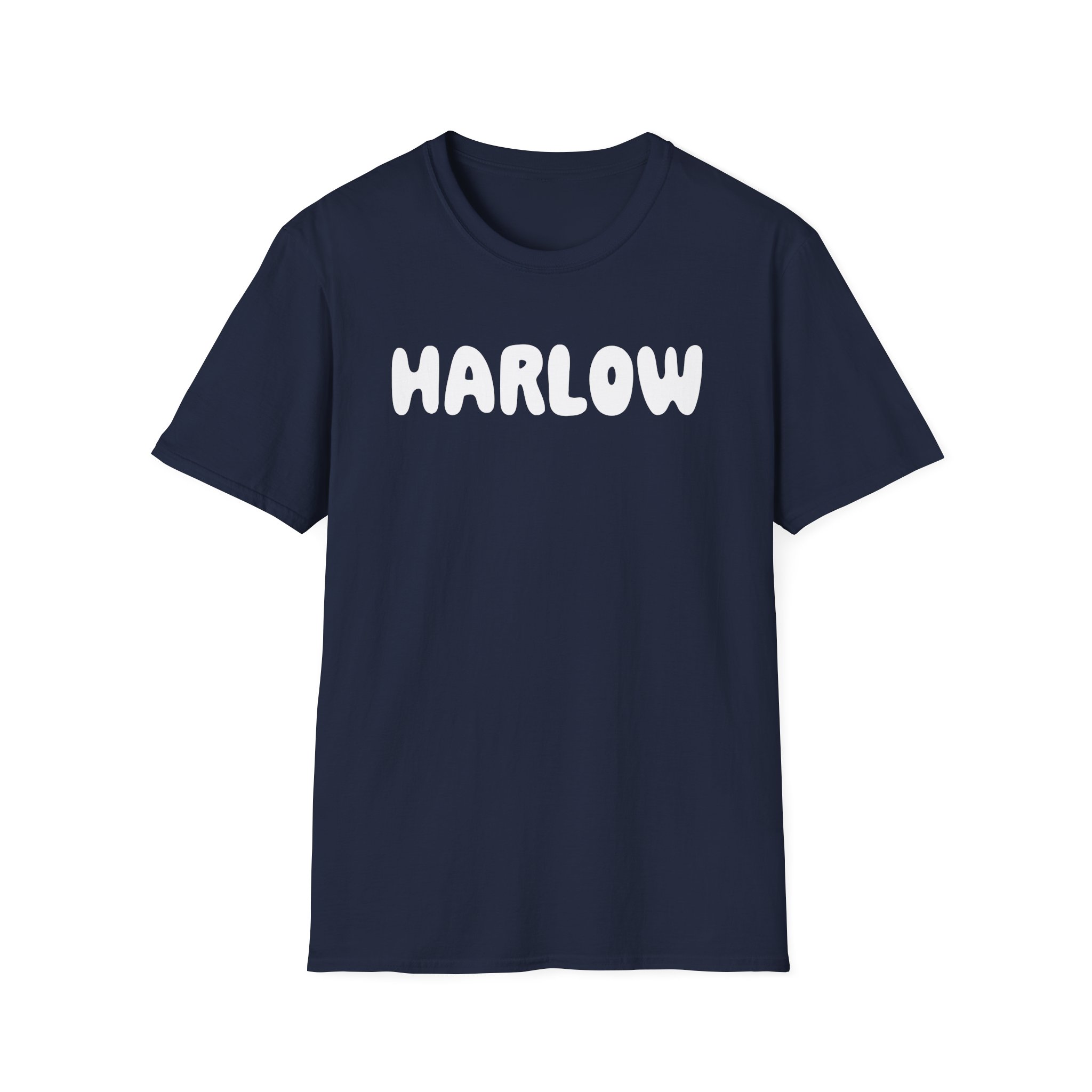 Harlow and Popcorn Unisex Softstyle T-Shirt