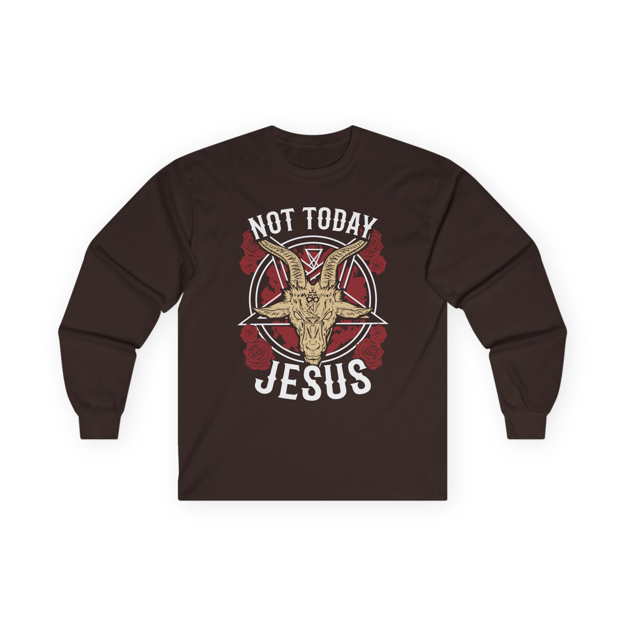 Goatwhore Not Today Jesus Unisex Ultra Cotton Long Sleeve Tee