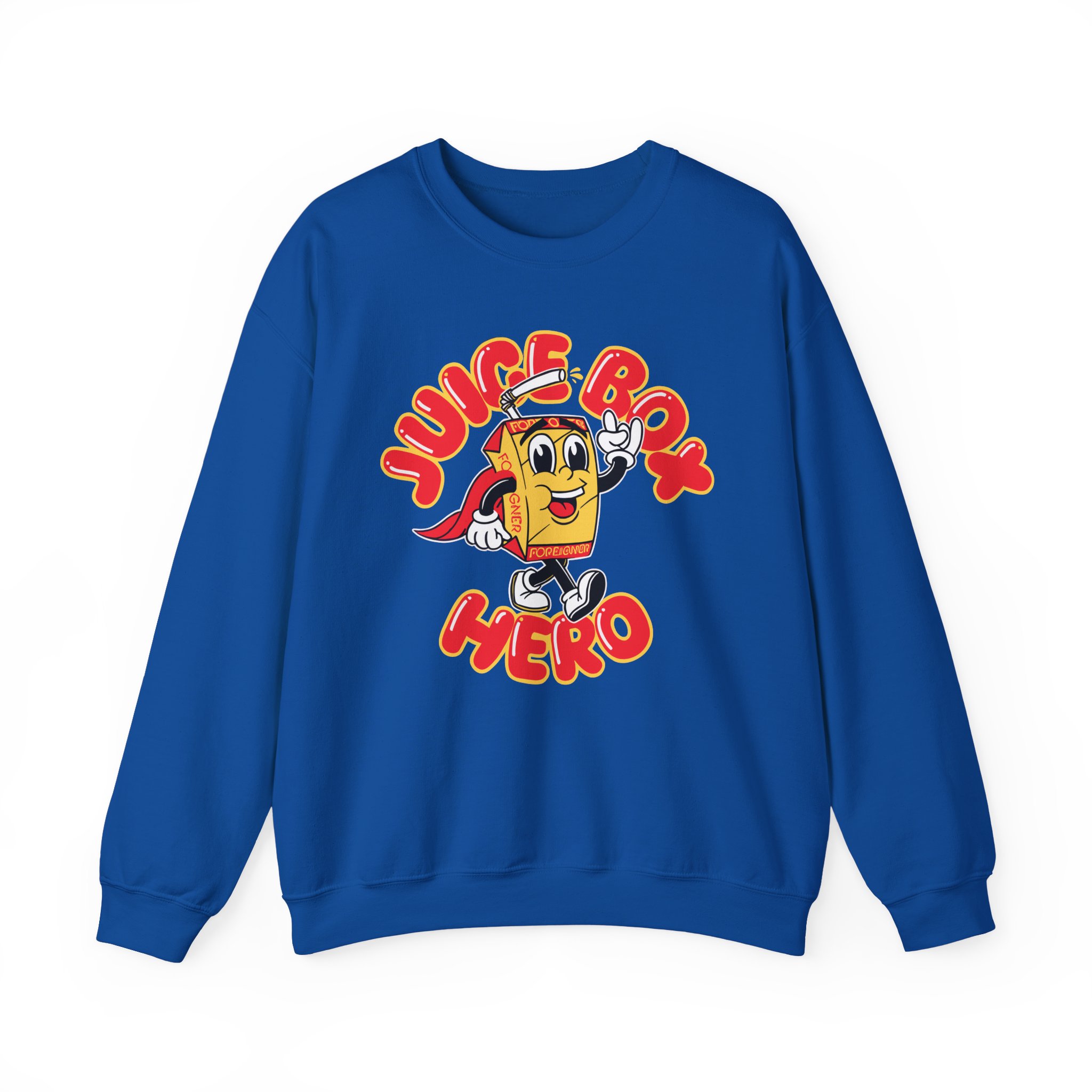 Foreigner Juicebox Hero Unisex Heavy Blendâ„¢ Crewneck Sweatshirt