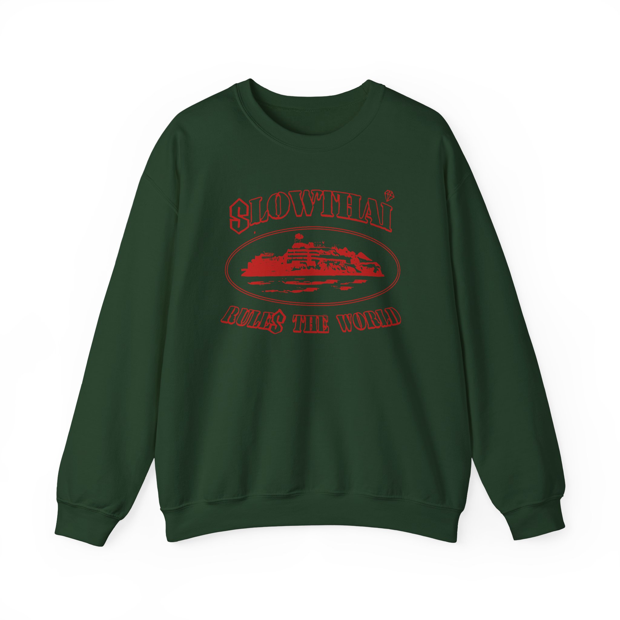 Slowthai Rules the World Unisex Heavy Blendâ„¢ Crewneck Sweatshirt