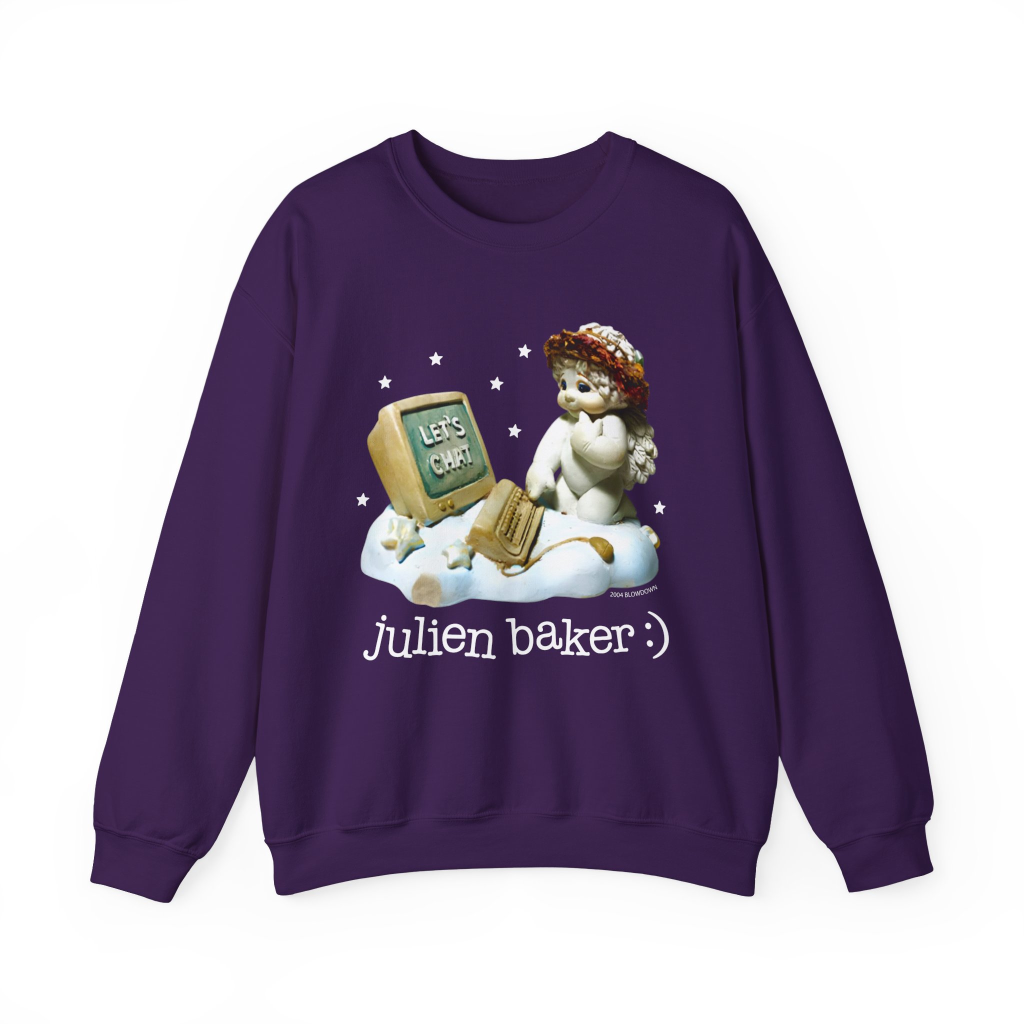 Julien Baker Online Angel Unisex Heavy Blendâ„¢ Crewneck Sweatshirt