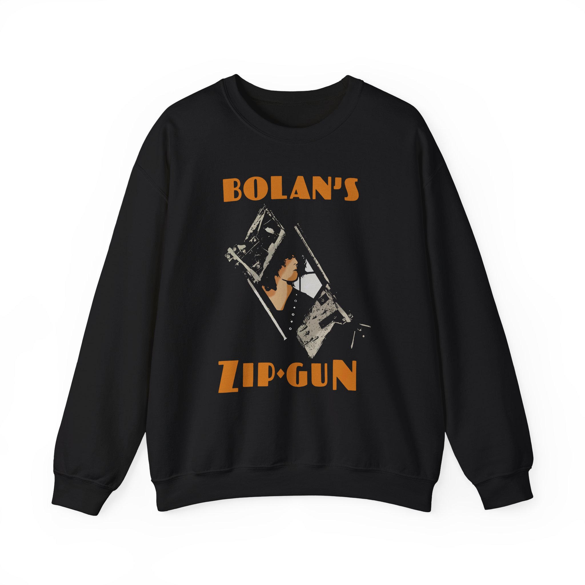T Rex Zip Gun Unisex Heavy Blendâ„¢ Crewneck Sweatshirt