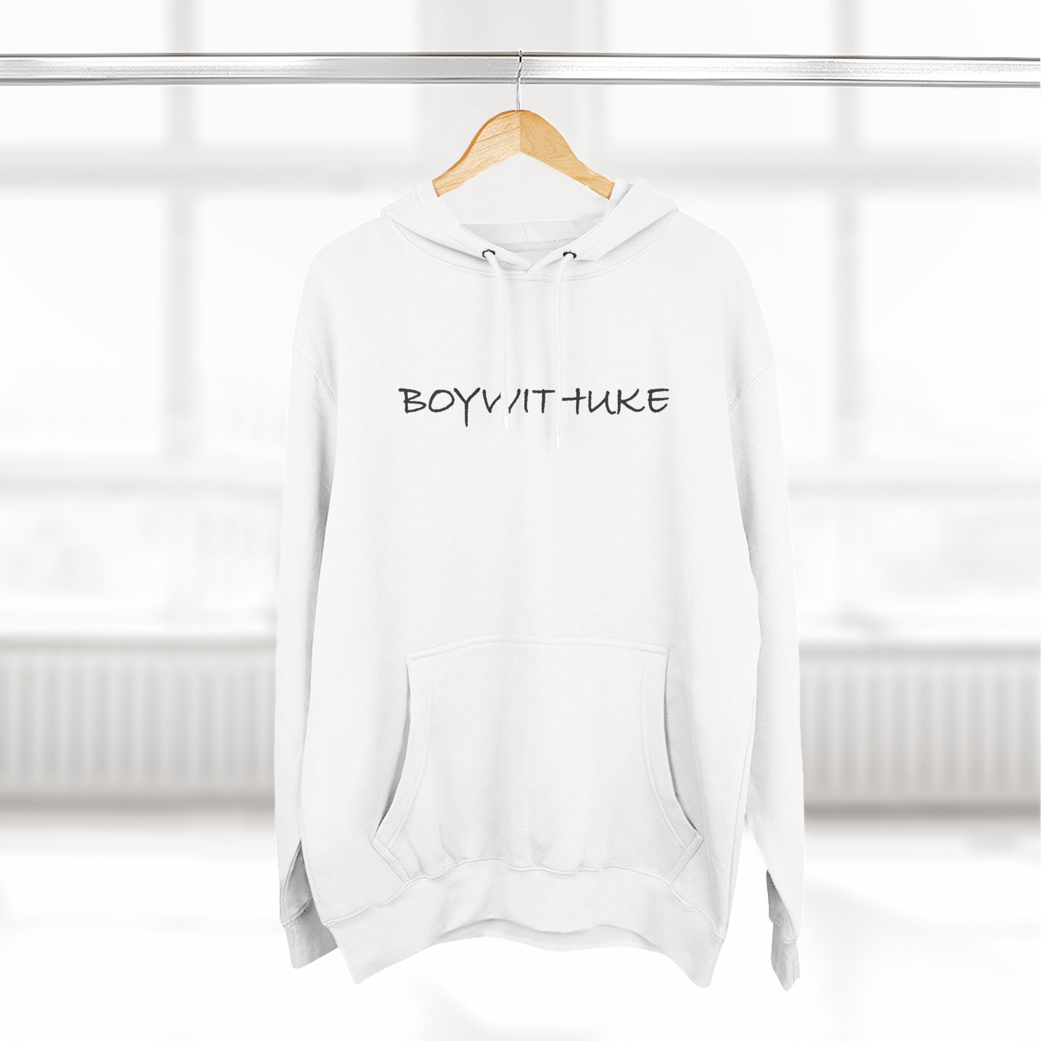 Boywithuke Three-panel Fleece Hoodie