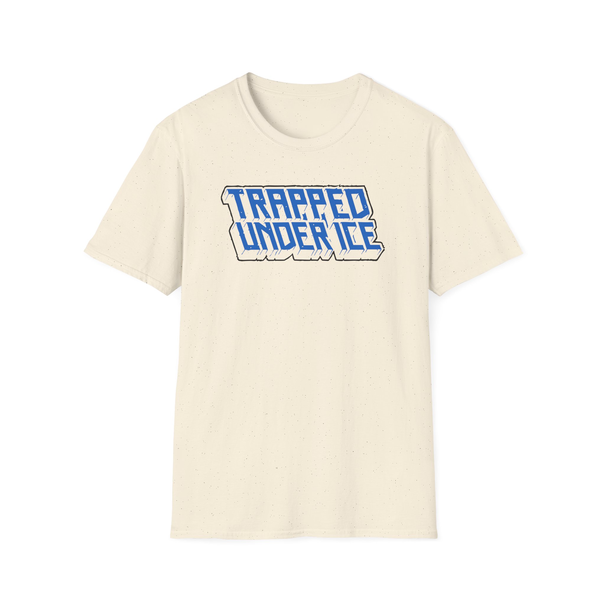 Trapped Under Ice Stacked 3d Logo Unisex Softstyle T-Shirt