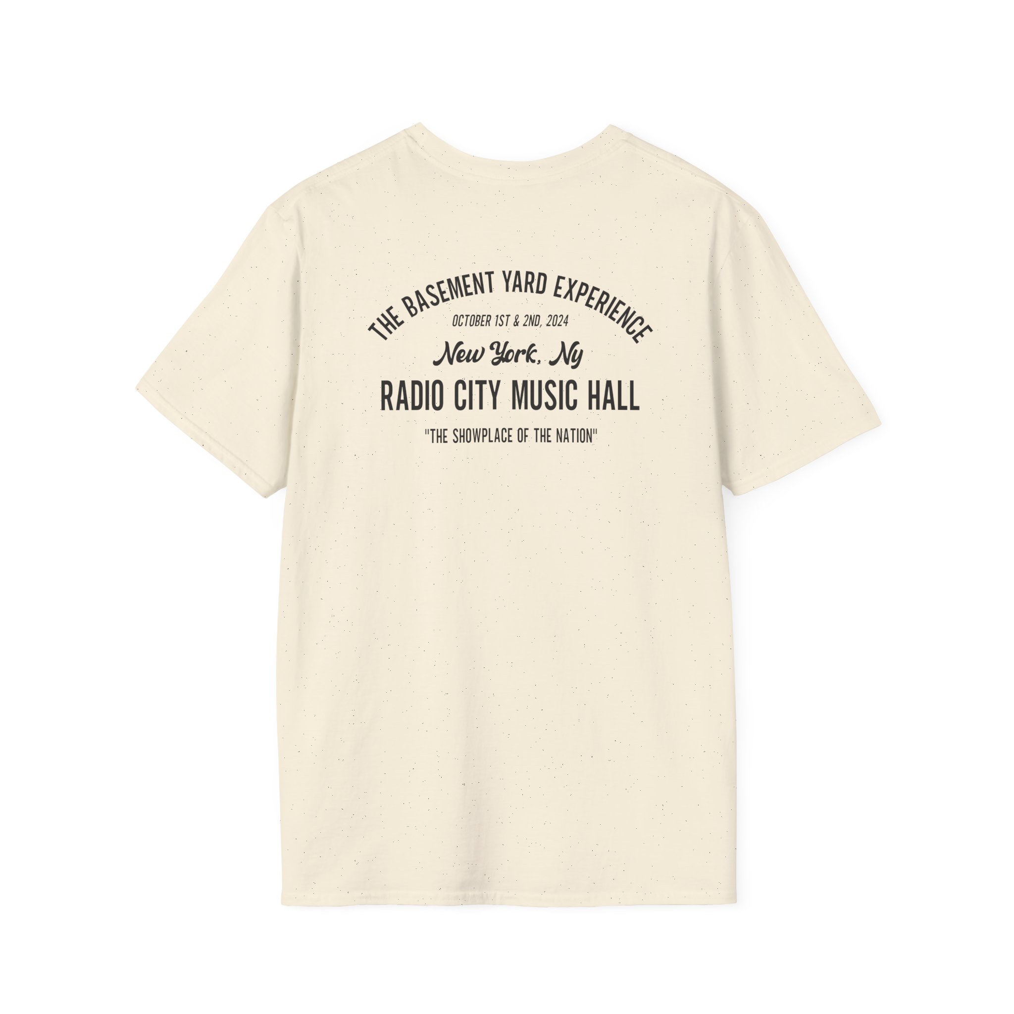 Basement Yard Tby Radio City Ivory Unisex Softstyle T-Shirt