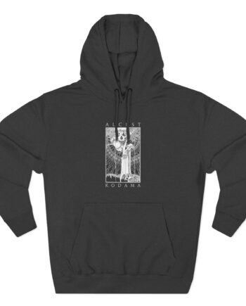 Alcest Kodama Faces Three-Panel Fleece Hoodie