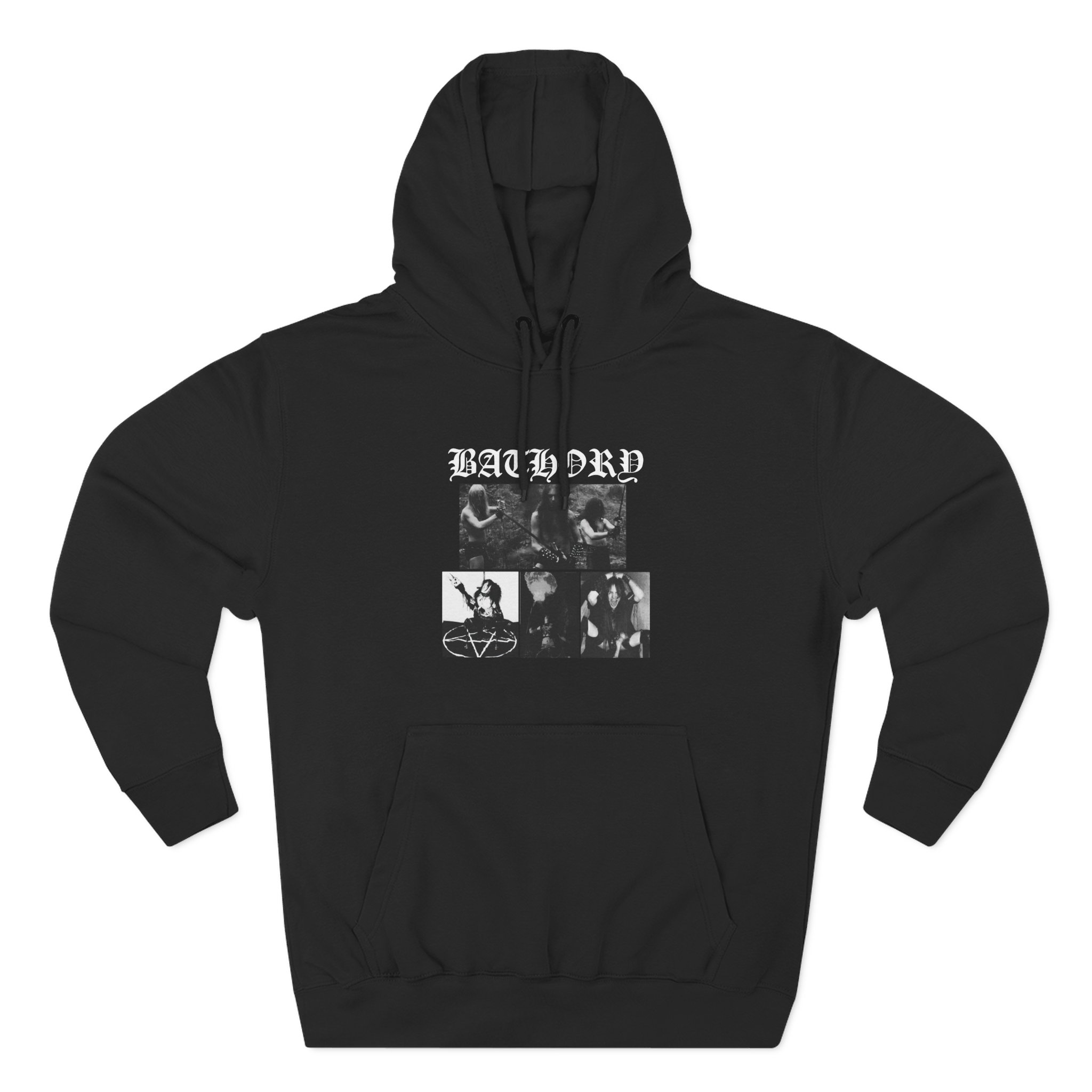 Bathory Three-panel Fleece Hoodie