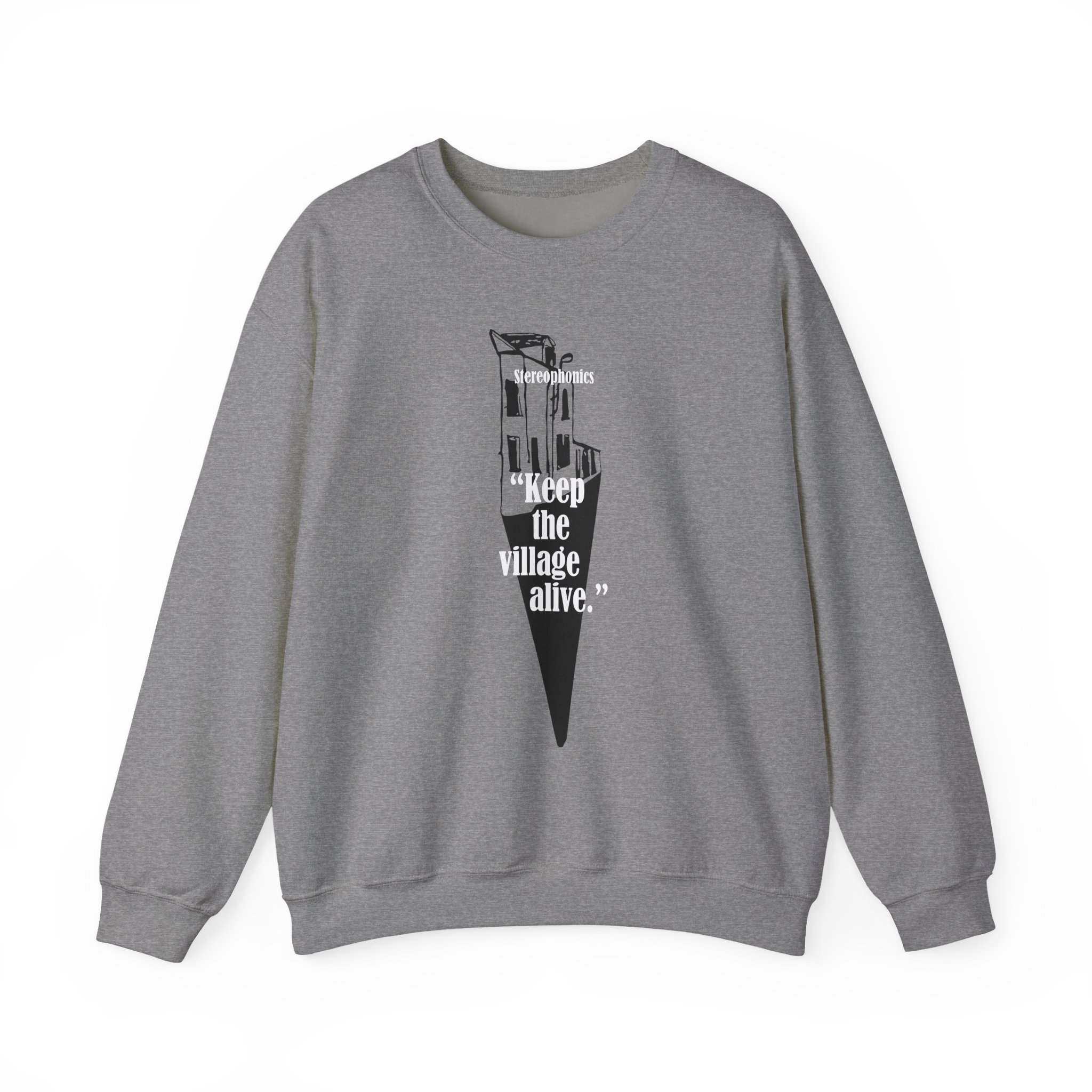 Stereophonics Keep the Village Alive Unisex Heavy Blendâ„¢ Crewneck Sweatshirt