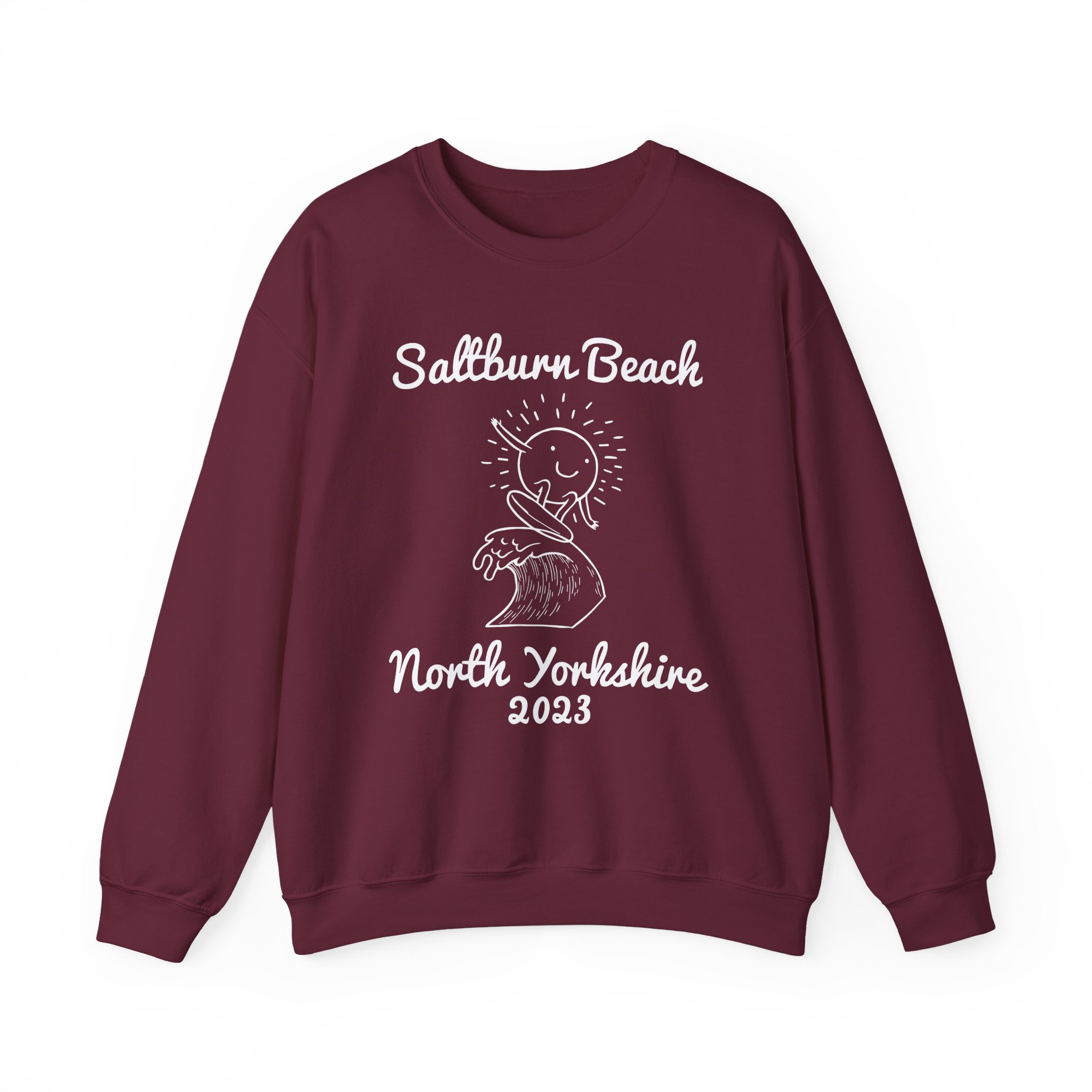 Saltburn Beach Unisex Heavy Blendâ„¢ Crewneck Sweatshirt