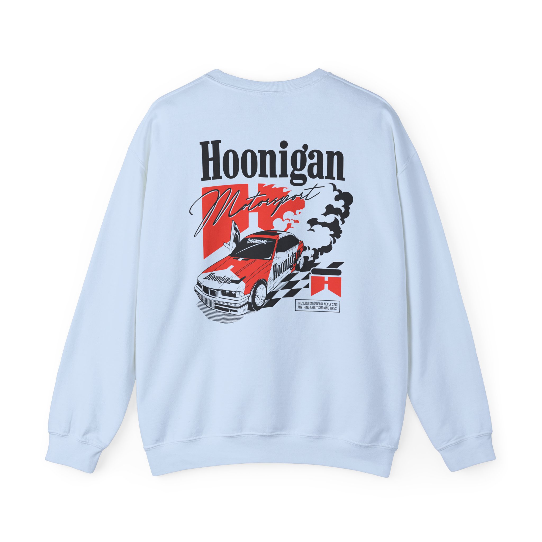 Ken Block Hoonigan Burnout Team Unisex Heavy Blendâ„¢ Crewneck Sweatshirt