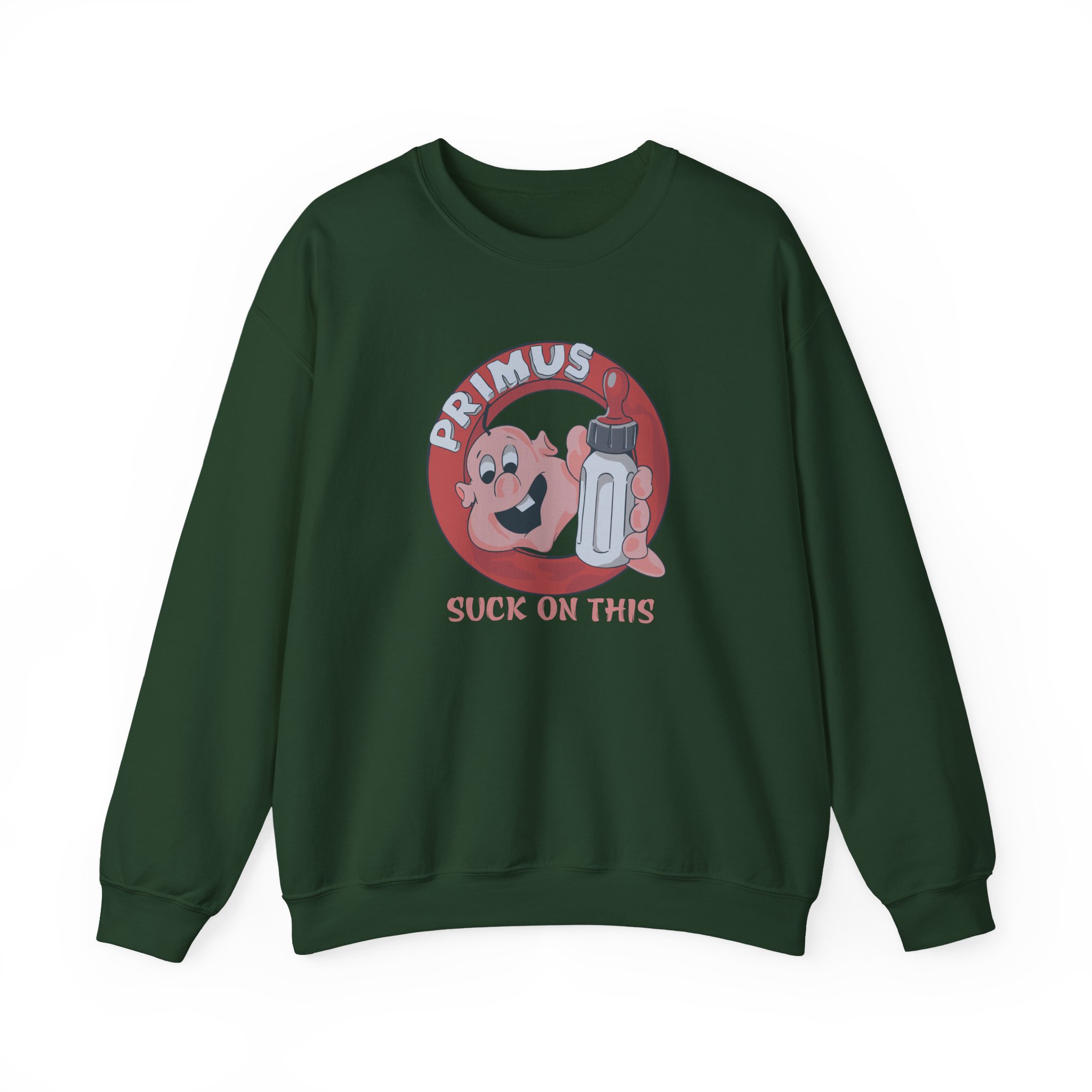 Primus Suck on This Youth Unisex Heavy Blendâ„¢ Crewneck Sweatshirt