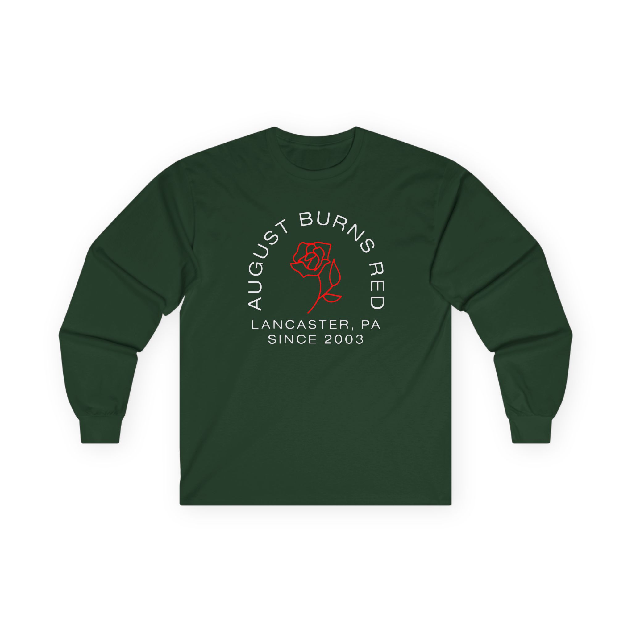 August Burns Red Rose Unisex Ultra Cotton Long Sleeve Tee