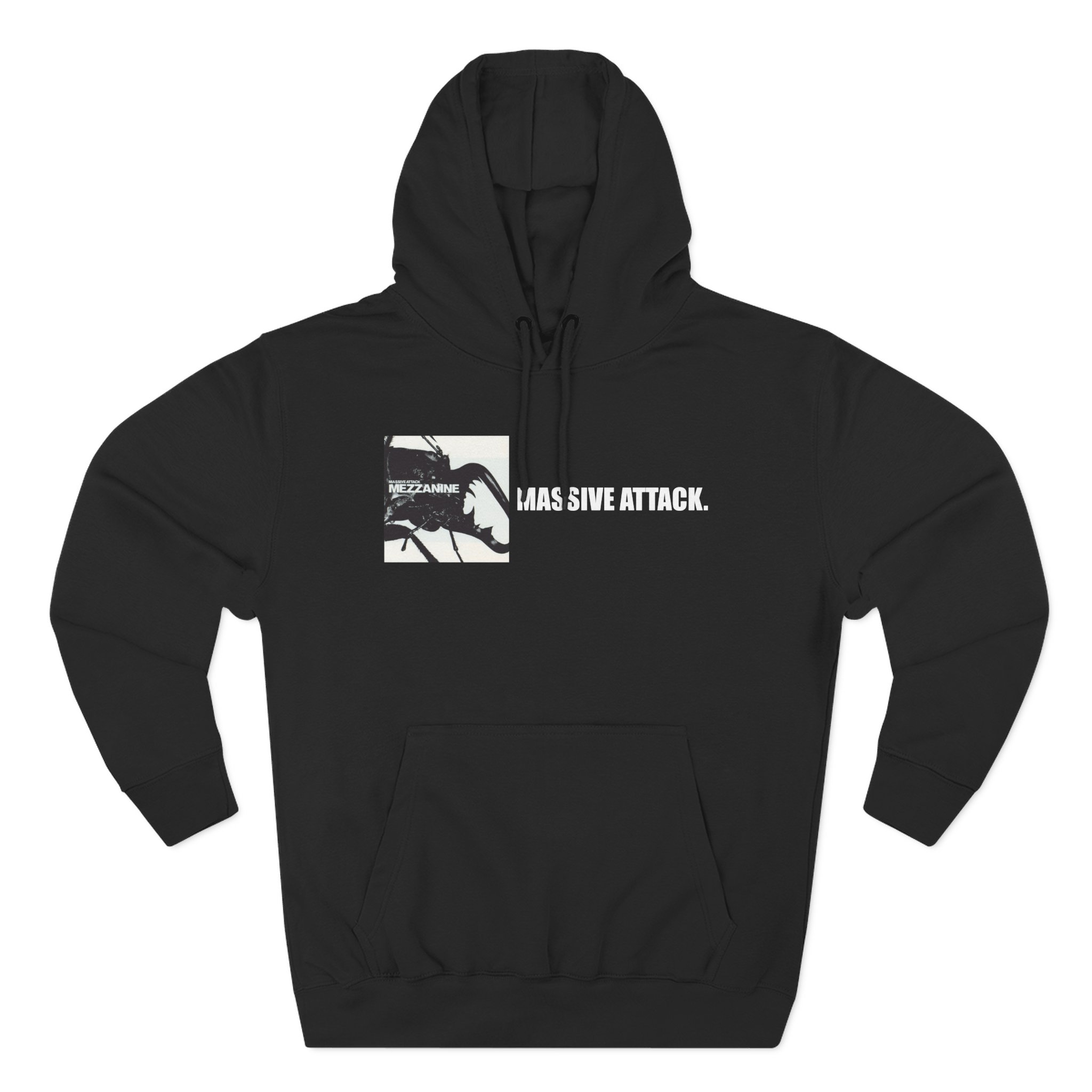 Massive Attack Three-Panel Fleece Hoodie
