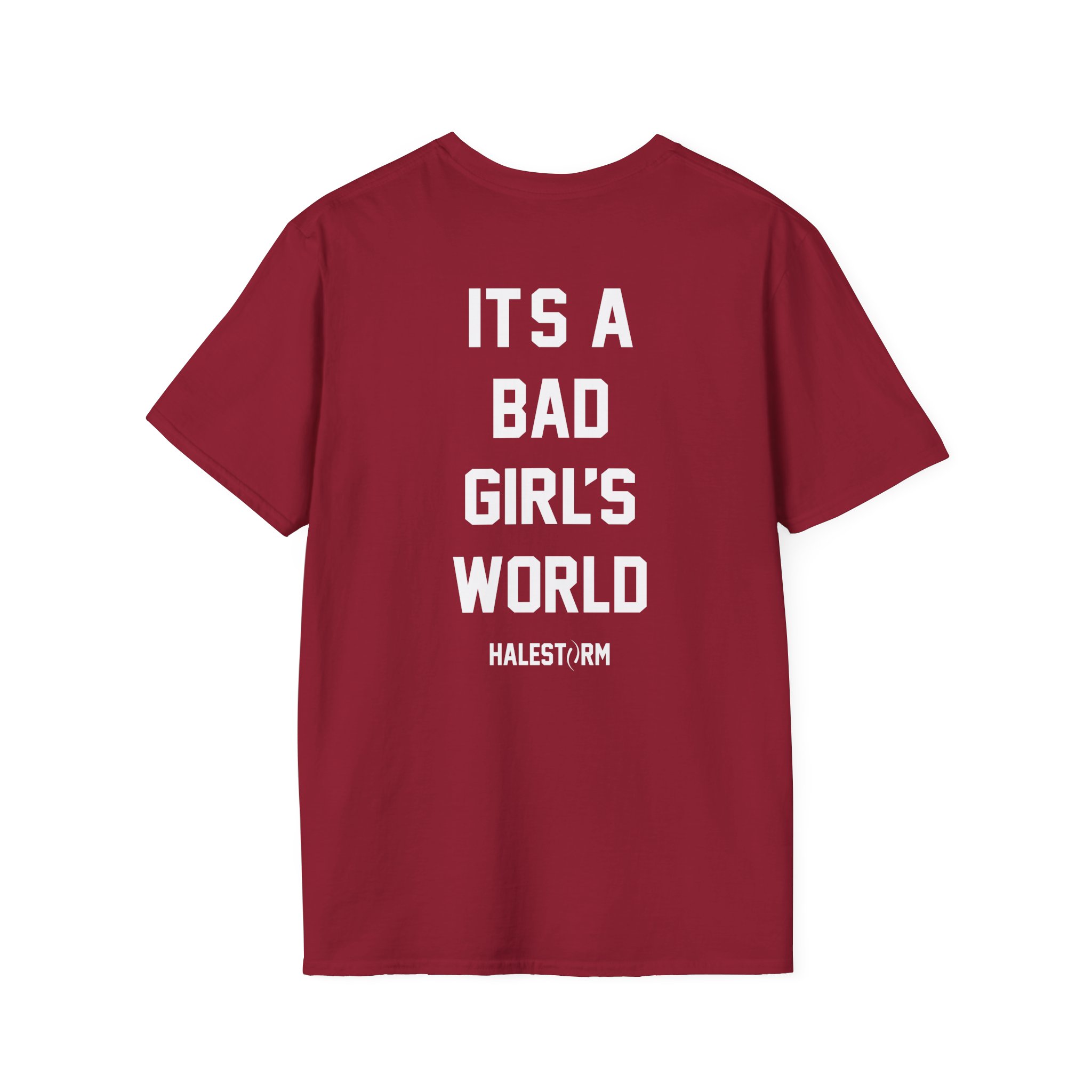 Halestorm It's a Bad Girl's World Unisex Softstyle T-Shirt