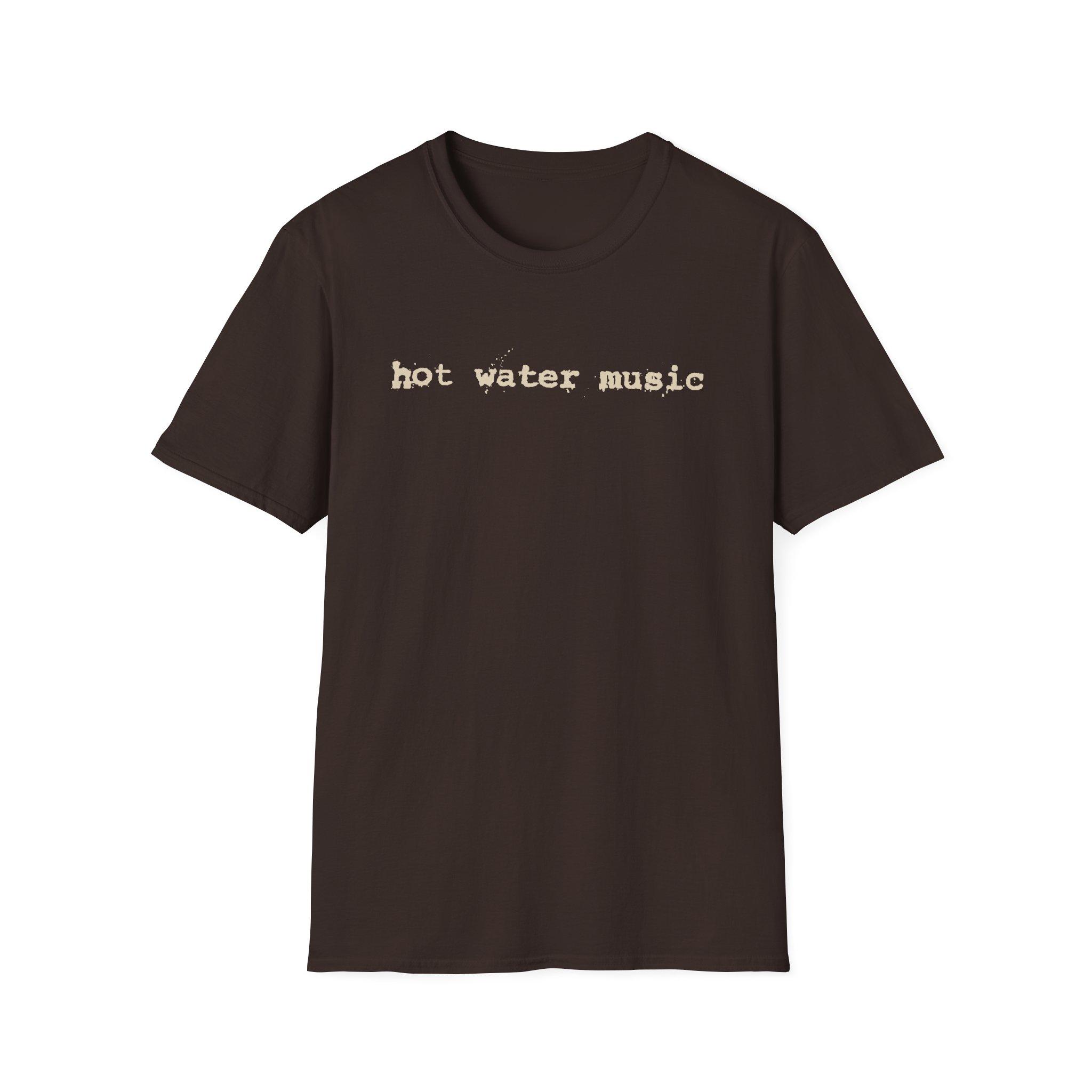Hot Water Music Logo Unisex Softstyle T-Shirt