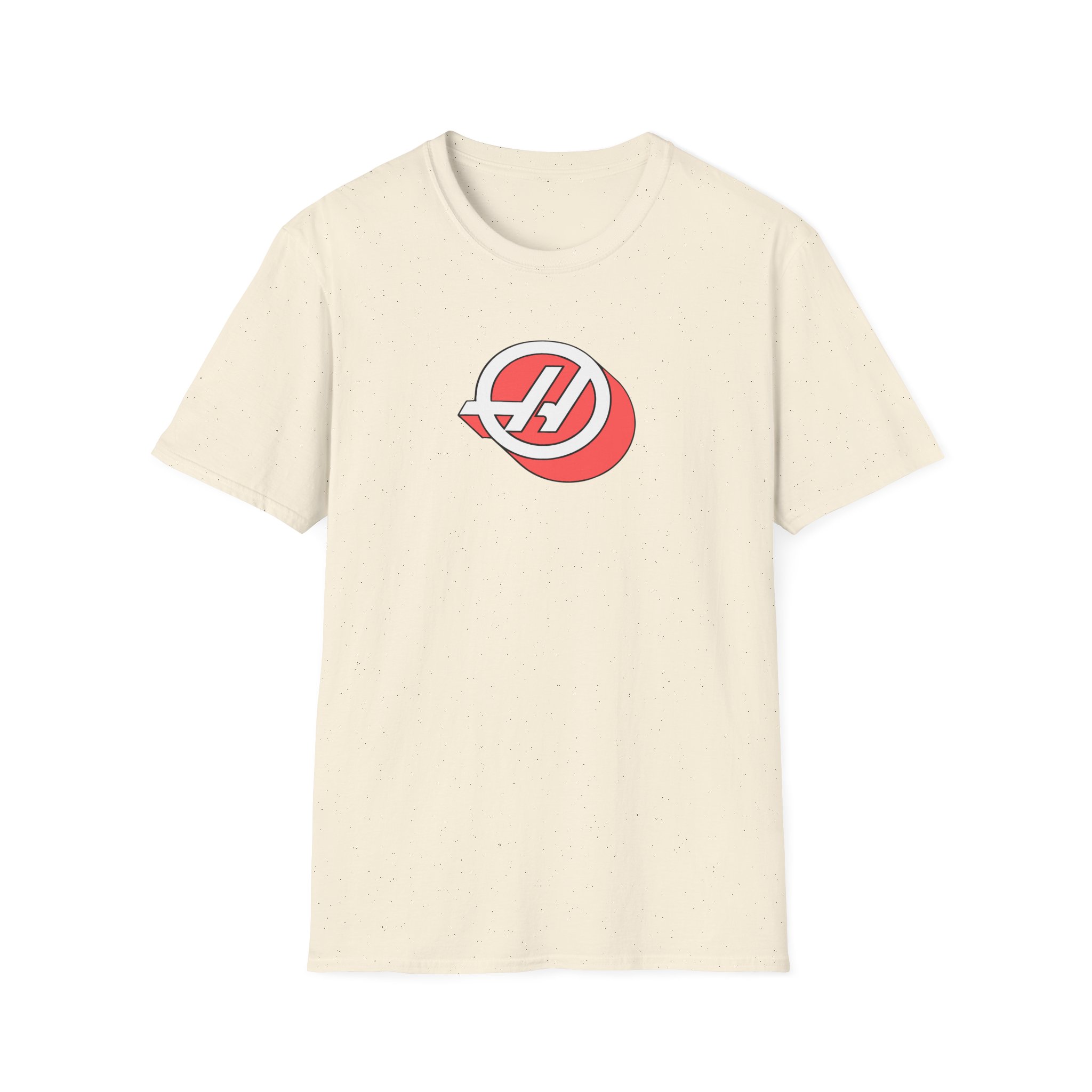 Haas F1 3d Roundel Unisex Softstyle T-Shirt